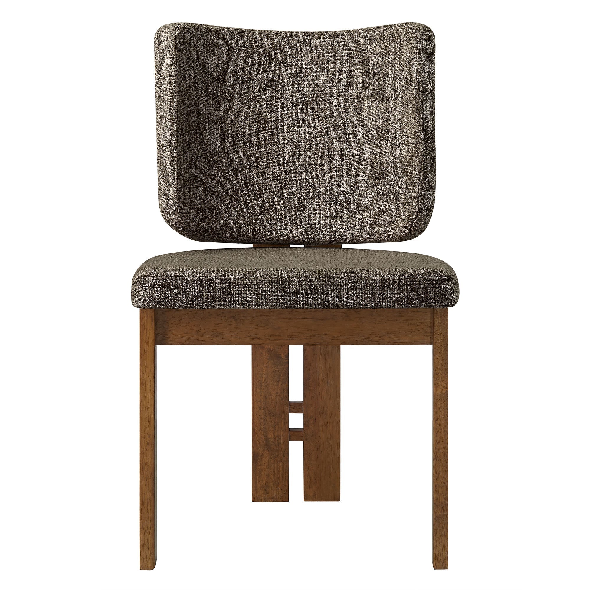 Alba Armless Upholstered Dining Chairs Set of 2