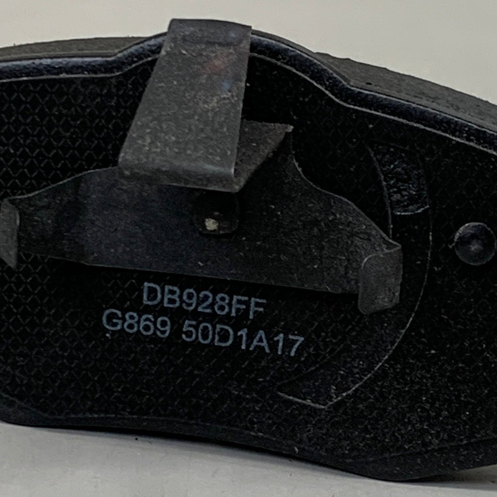 CARQUEST Premium Gold Ceramic Brake Pads Black/Chrome GNAD869