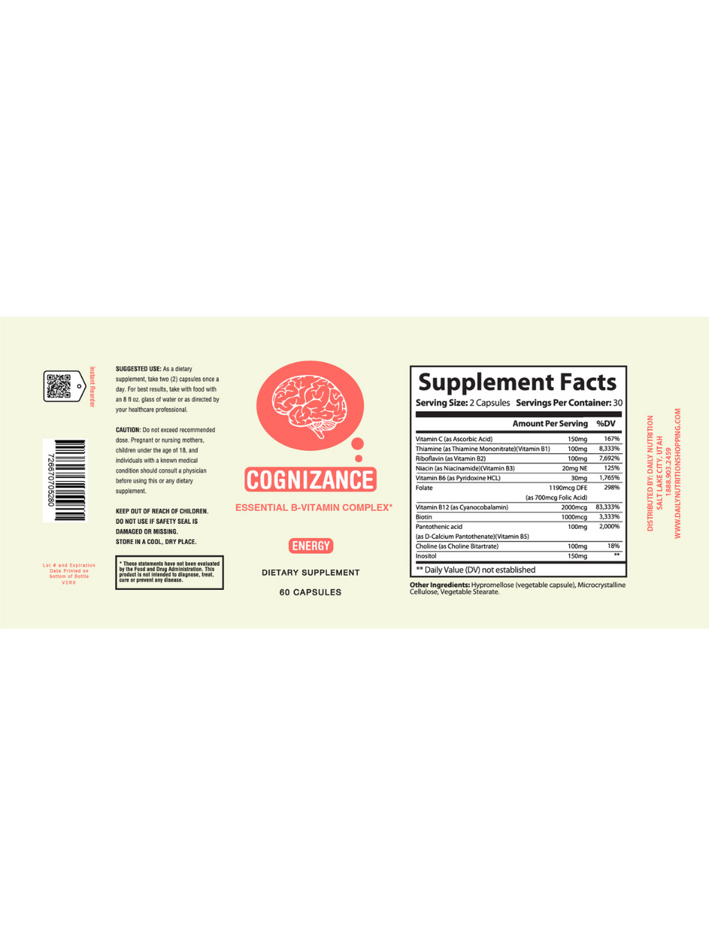 Cognizance | The Energy Pill