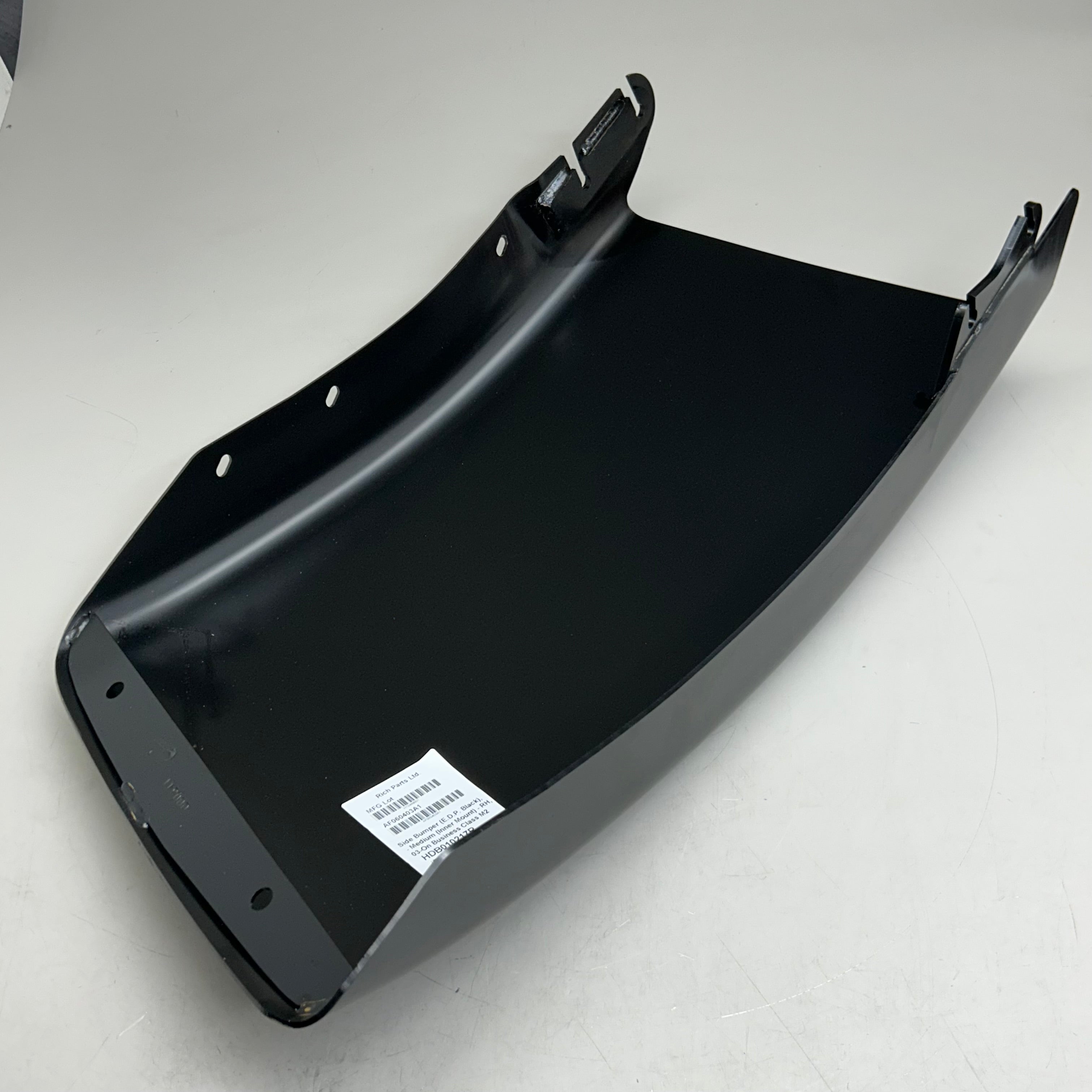 RICH PARTS Passenger Side Inner Bumper End For Freightliner Black M2-08-14