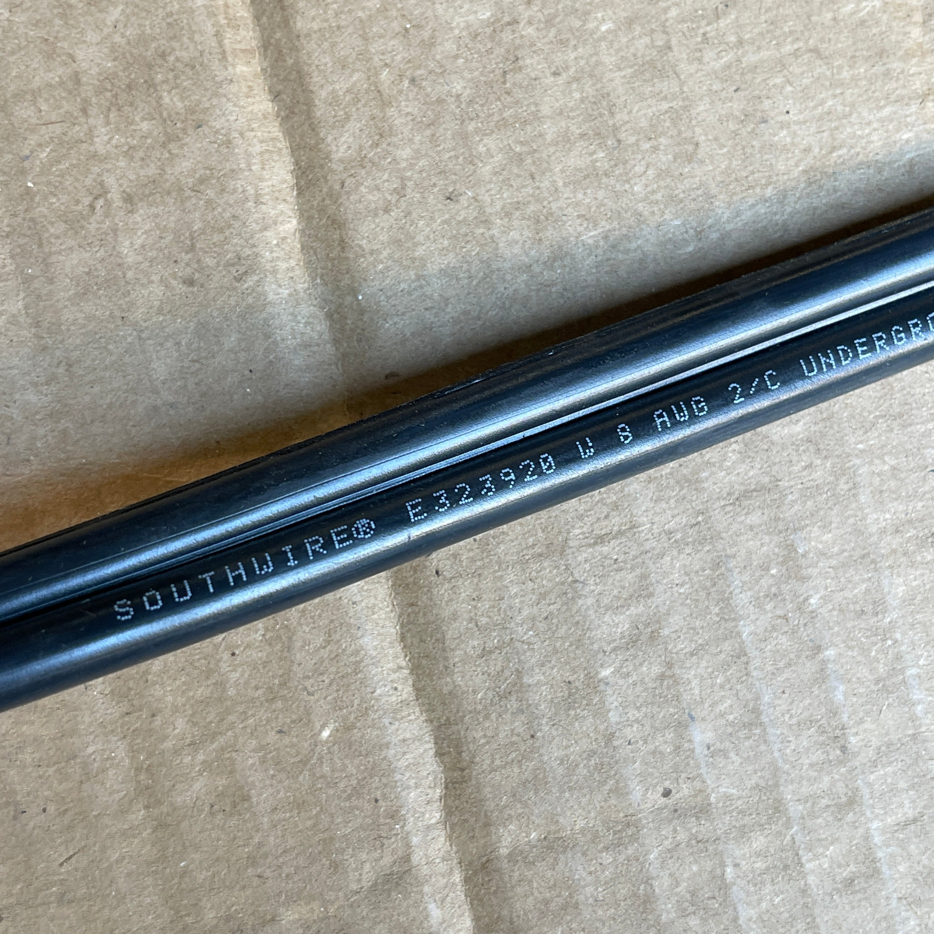 SOUTHWIRE (10-Foot Increments) 8/2 Underground Landscape Lighting Low Energy Circuit Copper 30V
