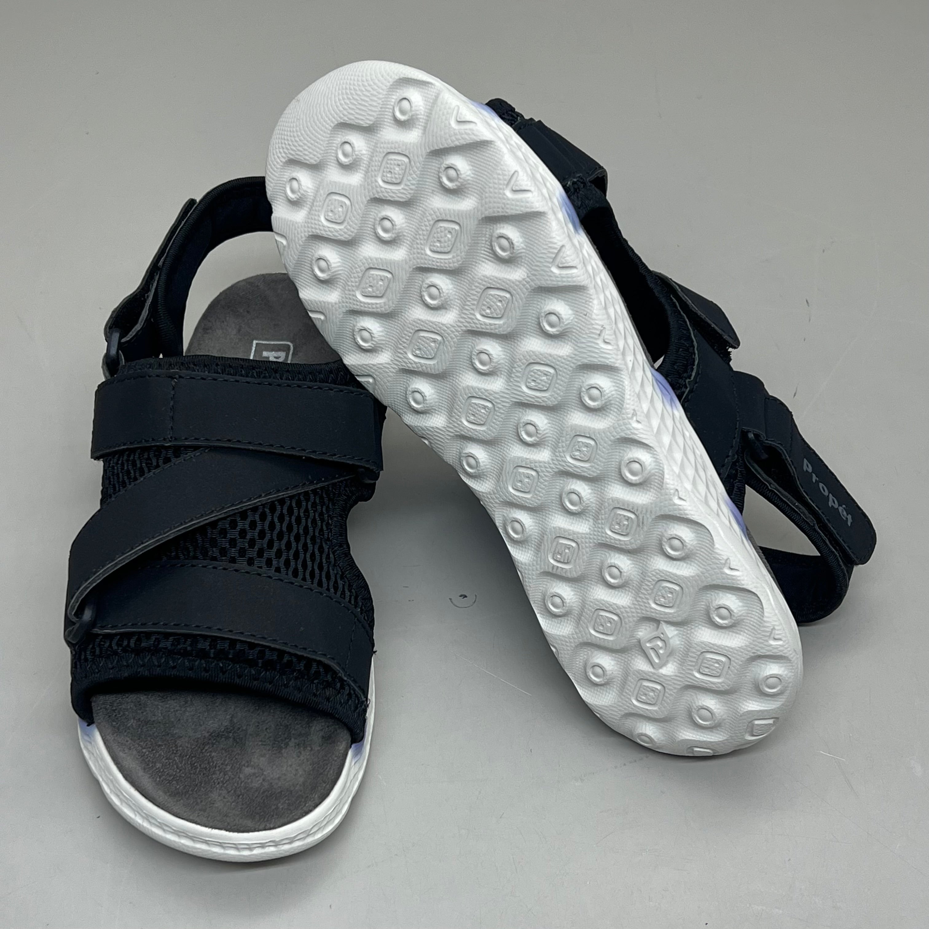 PROPET Travel Activ Sport Sandal Lightweight Women's Sz 7.5 W(D) Black As-is WST013P