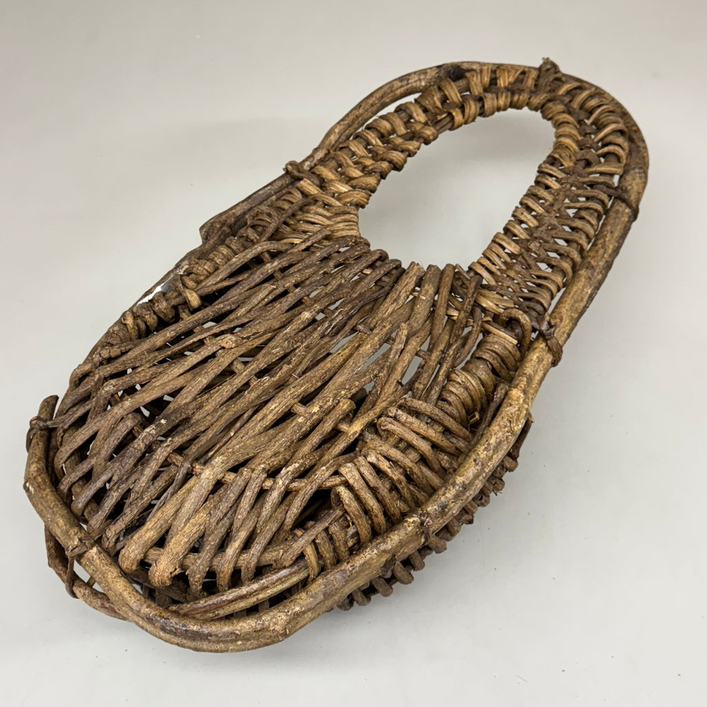 RAZ IMPORTS Vine Wall Basket Wall Decor 15.5" L X 7.5" W X 27" H Brown 4421038