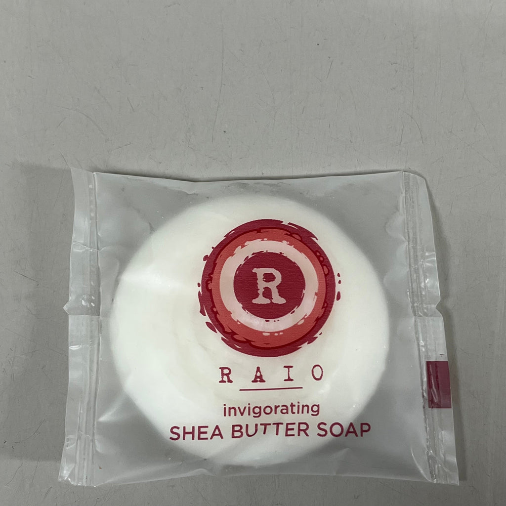 RAIO Box of 250 Face and Body Shea Butter Soap Bar 101-RAIO