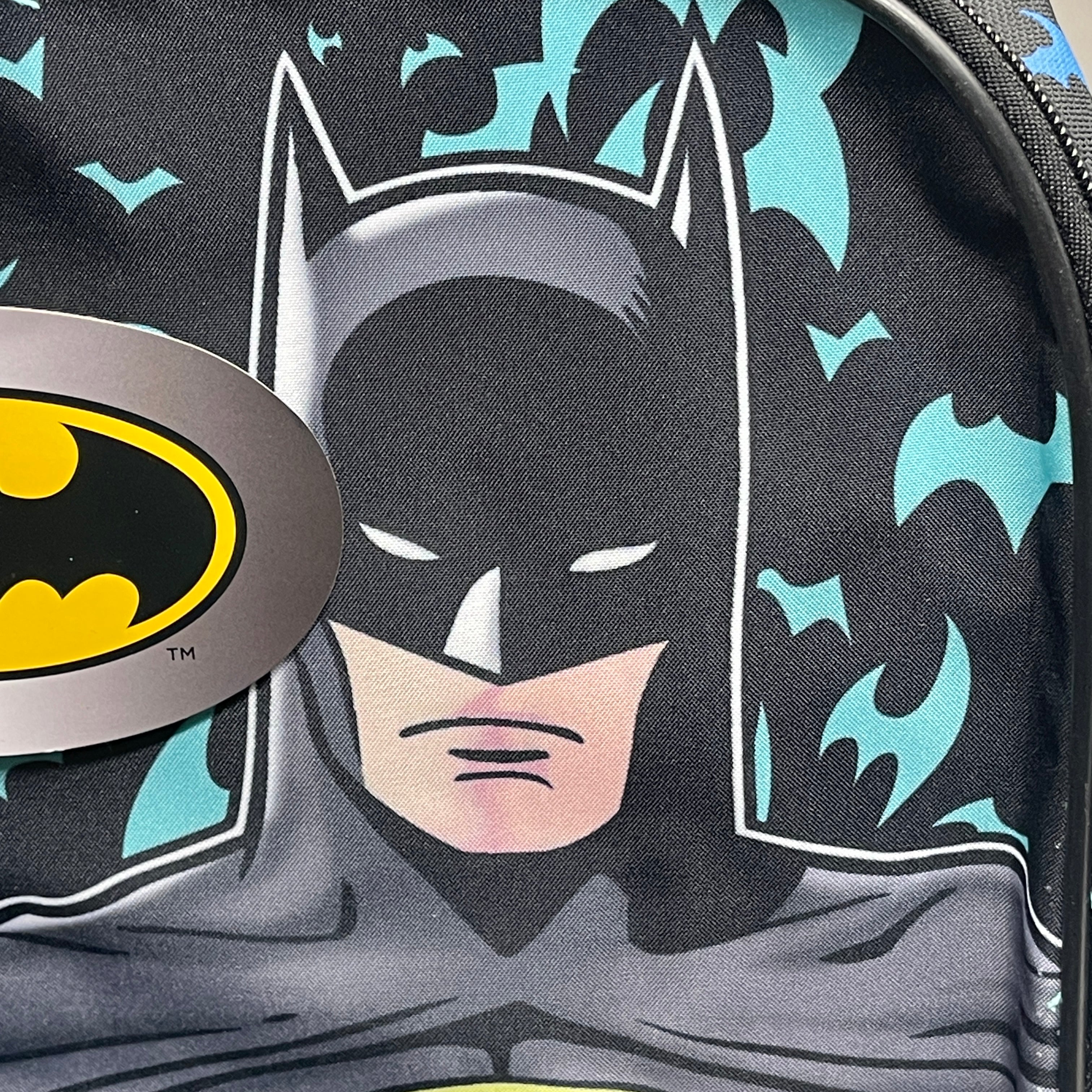 ACCESSORY INNOVATIONS Batman 10-PK Backpack & Lunch Bag Blue (New)