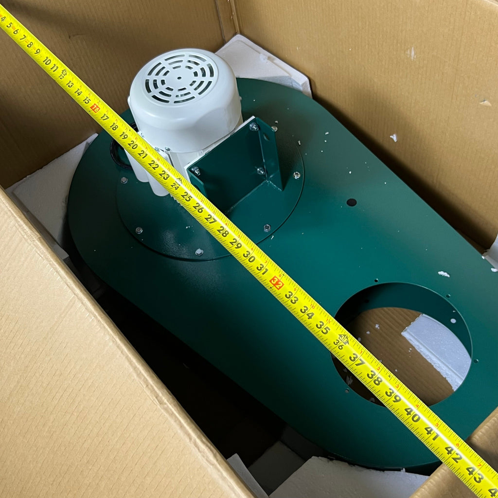 GRIZZLY INDUSTRIAL (1 Box) 1 1/2 HP Cyclone Dust Collector Motor Box 1 of 3