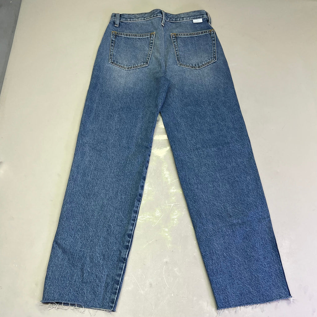 BOYISH BY HER Straight Leg Pant Classic Women's Sz 26 Freaks (Medium Washed)