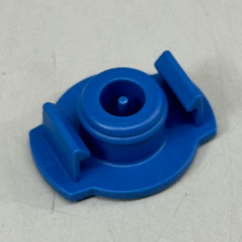 NORDSON End Caps, For Optimum Syringe Barrels 3cc 50 per box Blue