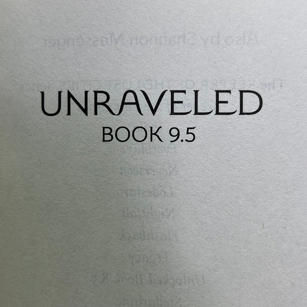 SIMON & SCHUSTER Unraveled Keeper of the Lost Cities Hardcover Book