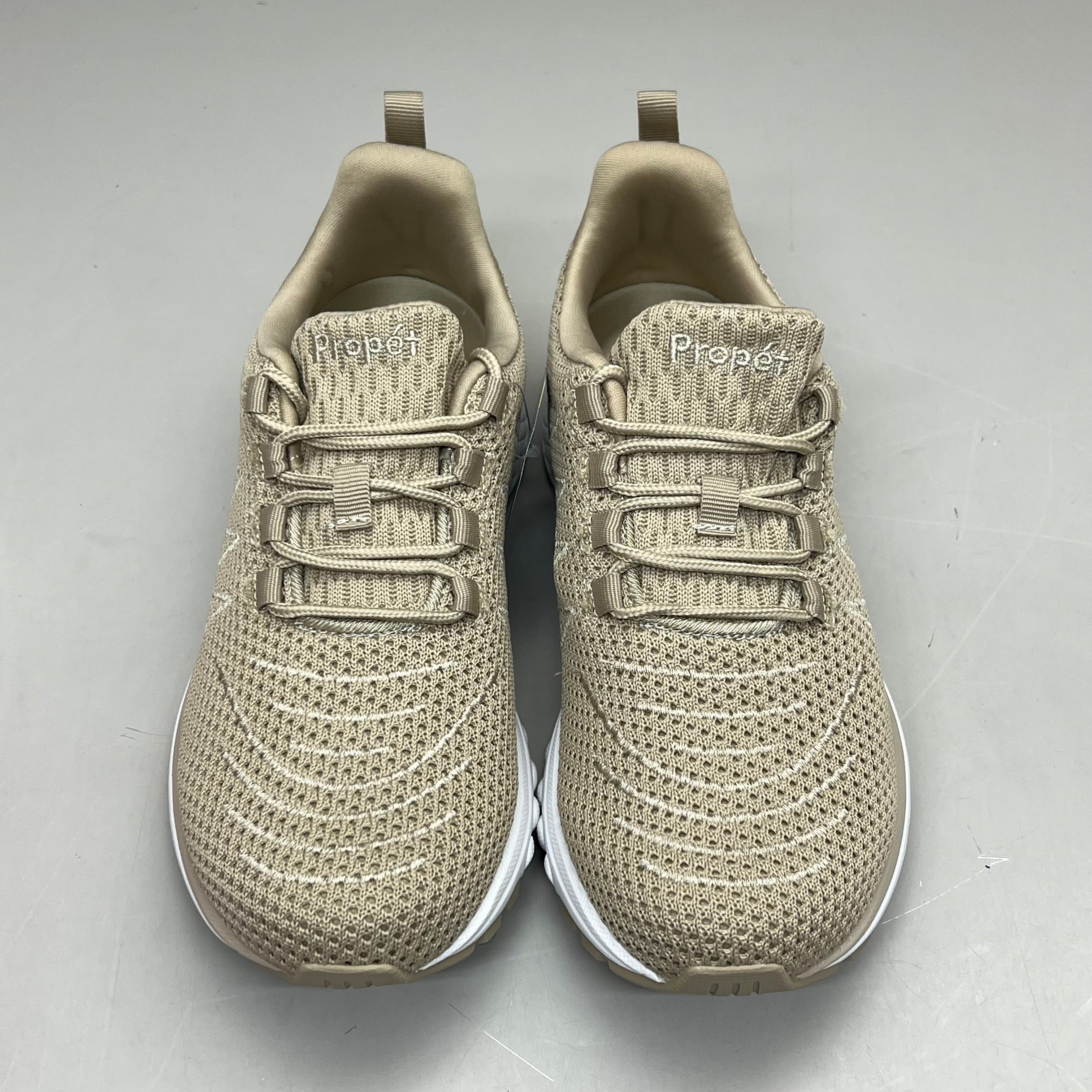 PROPET Tour Knit Double Insoles Ortholite Shoes Women's Sz 8 W(D) Sand WAA112M