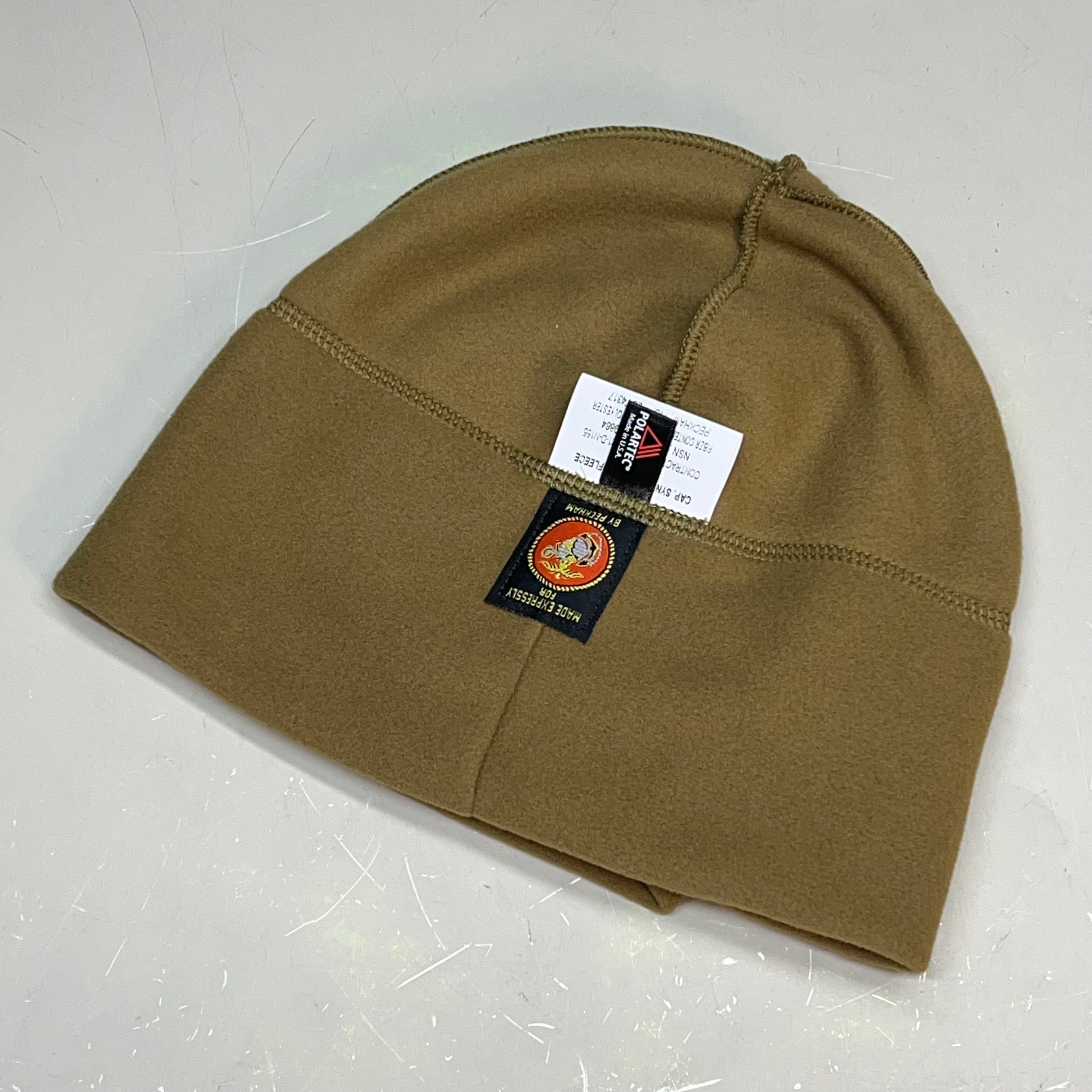 POLARTECK Classic Micro Series Fleece Winter Hat One Sz Coyote 8415-01-502-9864