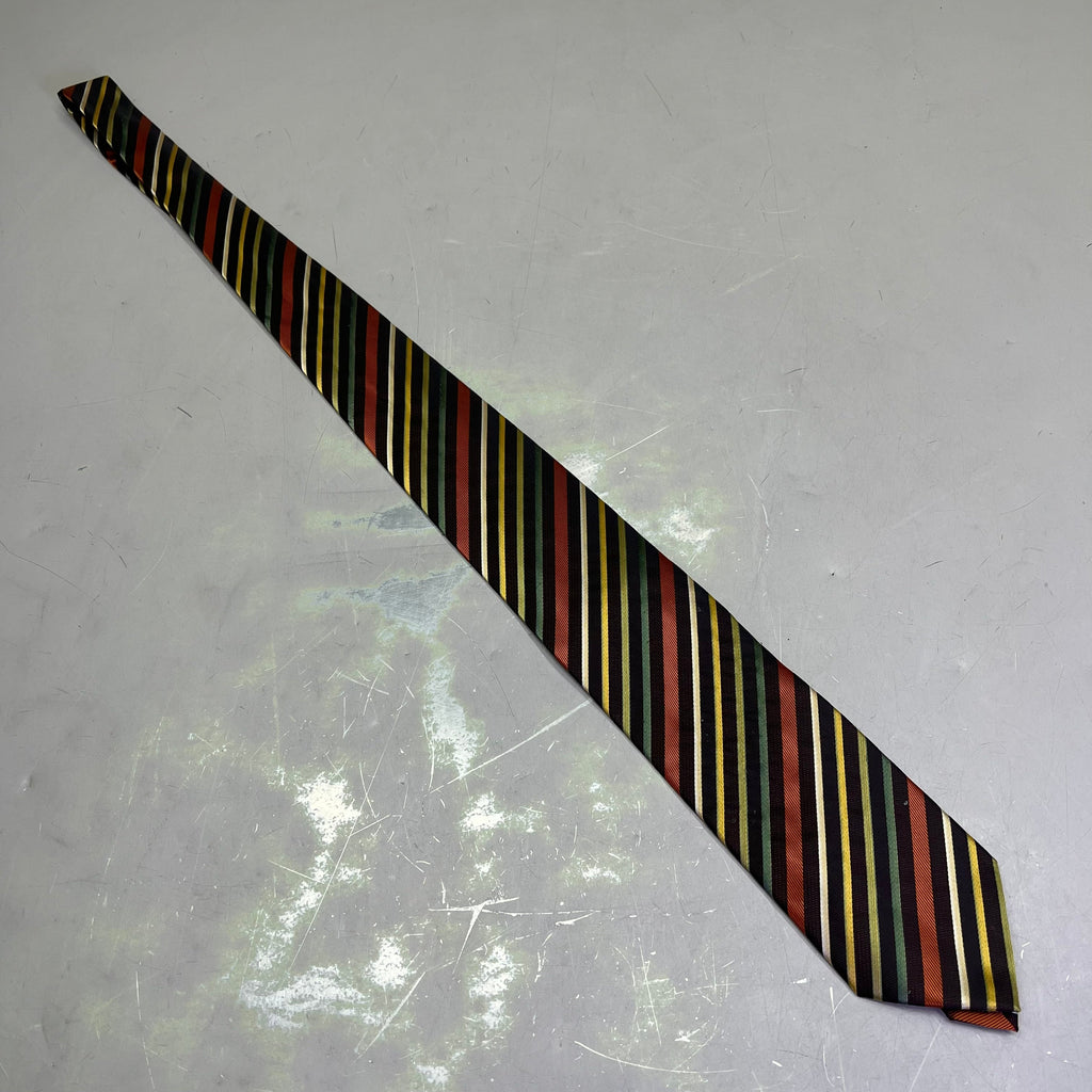 ALEXANDER JULIAN COLOURS 100% Polyester Stripe Design 60" Brown/Multicolor
