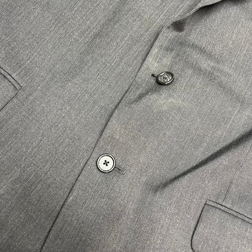 EISENBERG 2 Button Suit Blazer Men's Sz R 42 Grey SCOTT 2BTN CT W001746