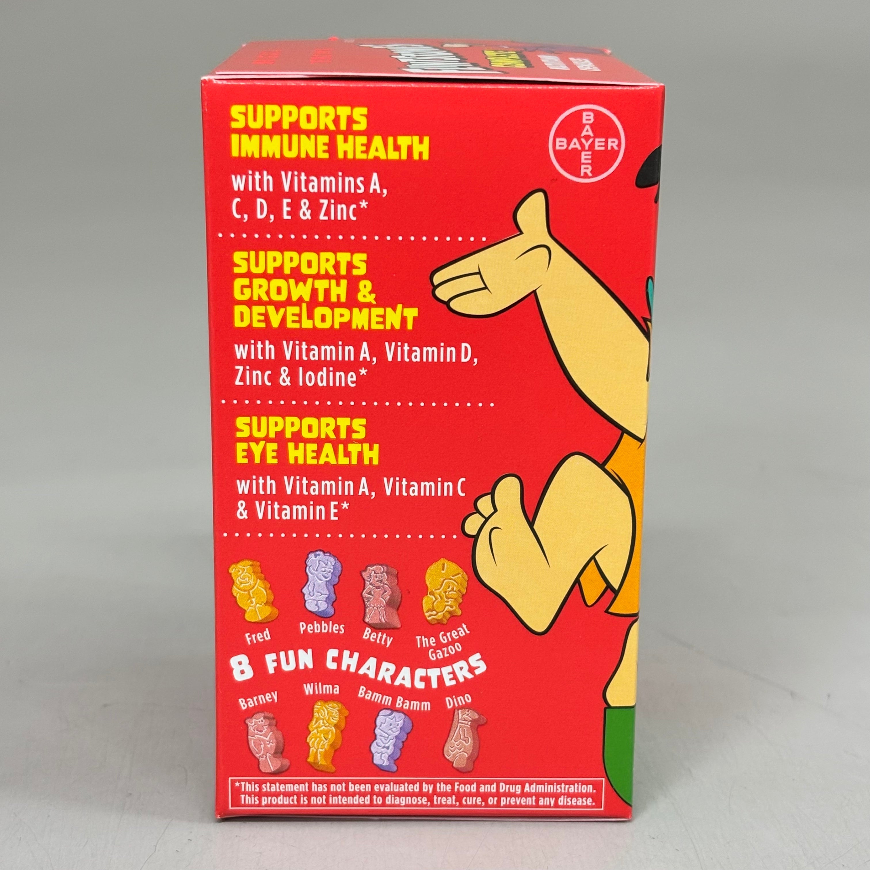 ZA@ BAYER (3 PACK, 90 TABLETS EACH) Flintstones Complete Multivitamin Kids BB 08/25 A