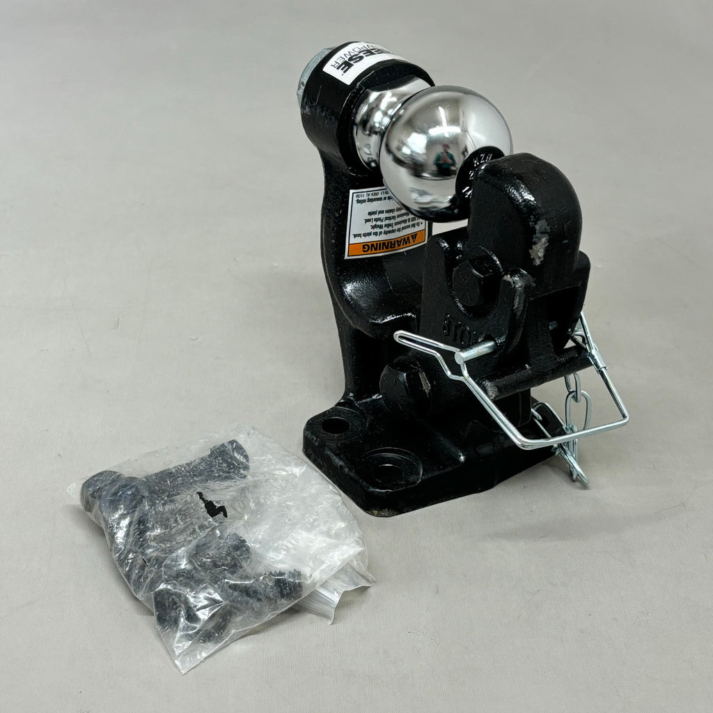 REESE TOWPOWER Steel Pintle Hook & Ball Combination Bolt on 16,000 lbs 7411720