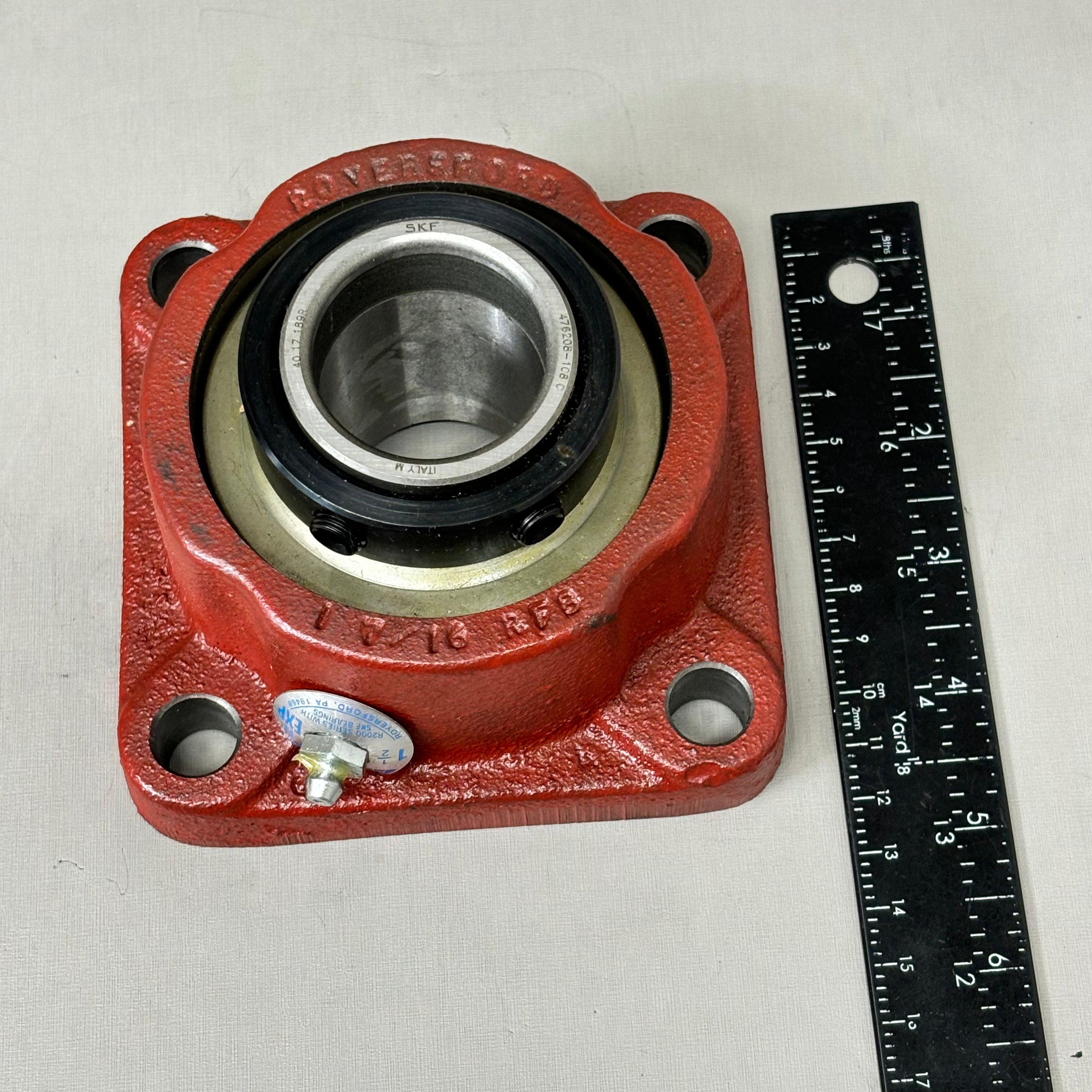 ROYERSFORD Spherical 4-Bolt Square Flange Bearing Non-Expansion 1-1/2"40-05-N108