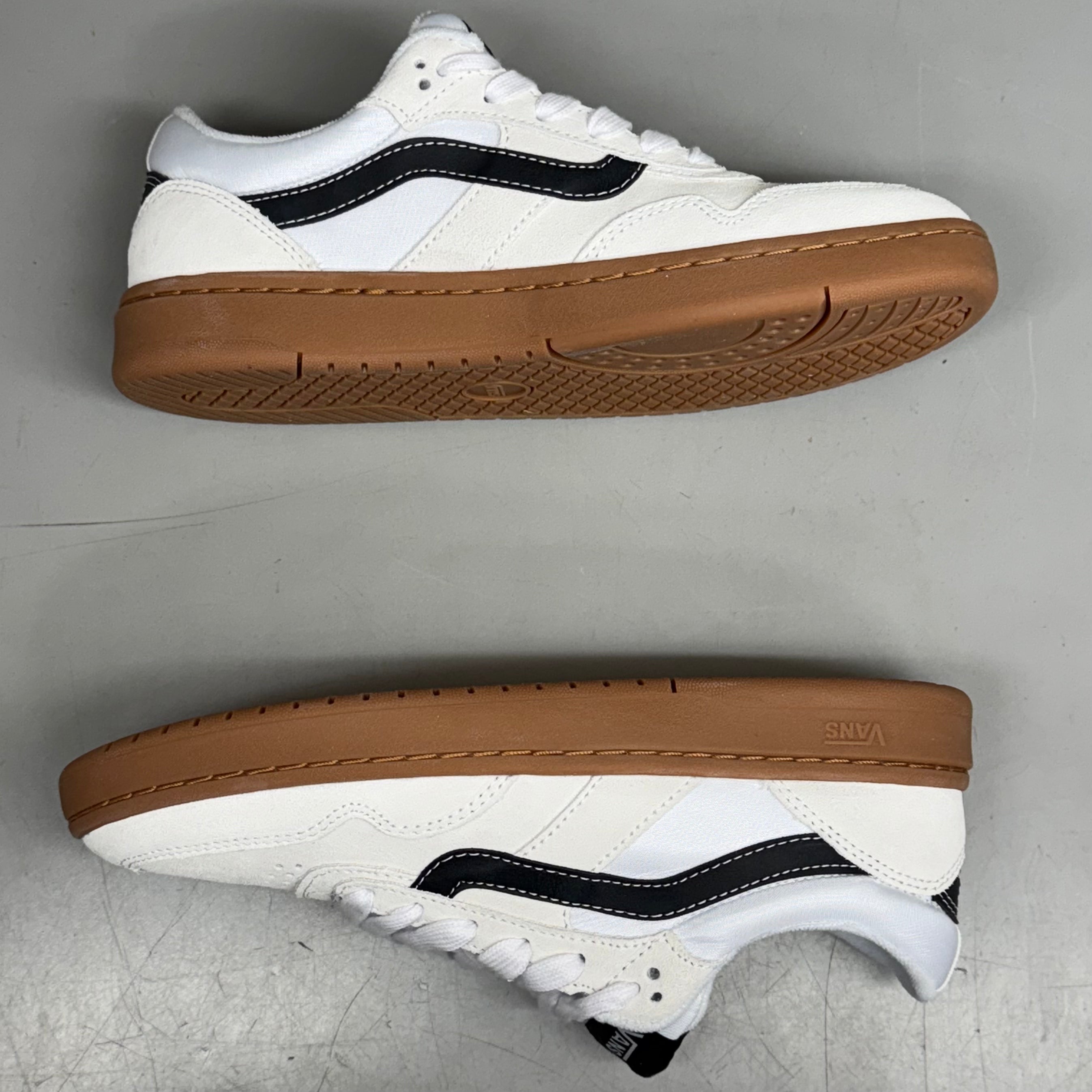 VANS Cruze 3.0 Sneakers Sz Men's 10.0 White/Gum VN000D6S9DH
