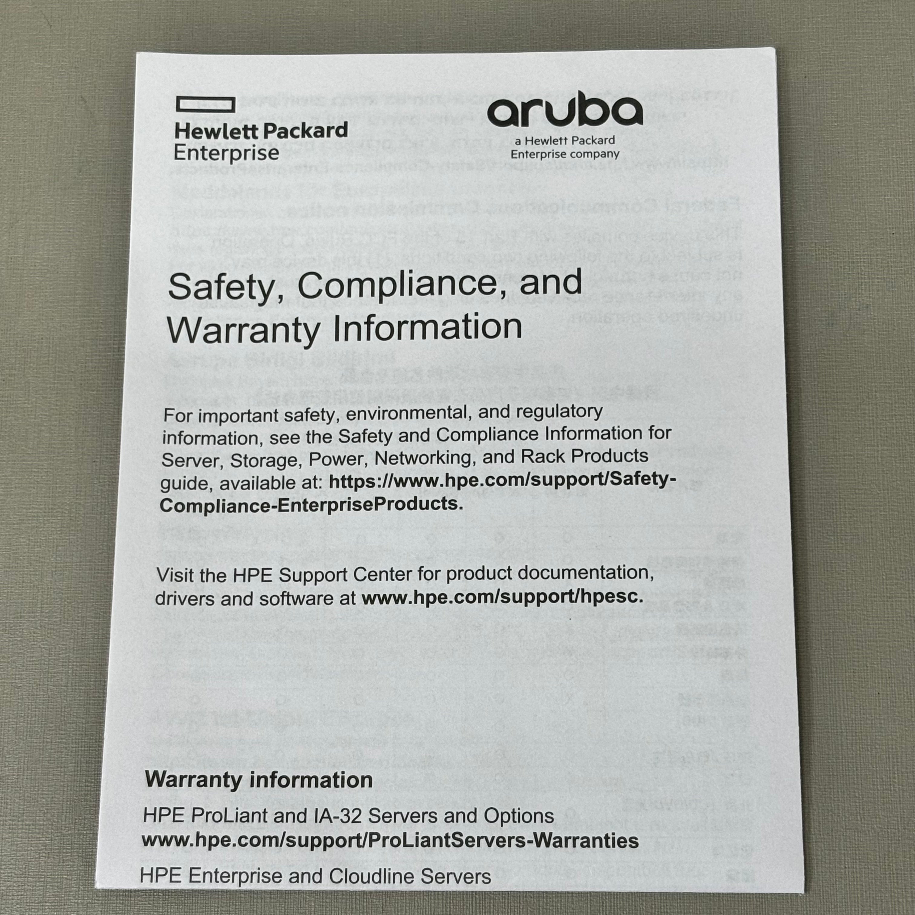 ARUBA HPE R8R47A Instant On 1430 16G Switch 16 ports (New Other) TW43L4803C