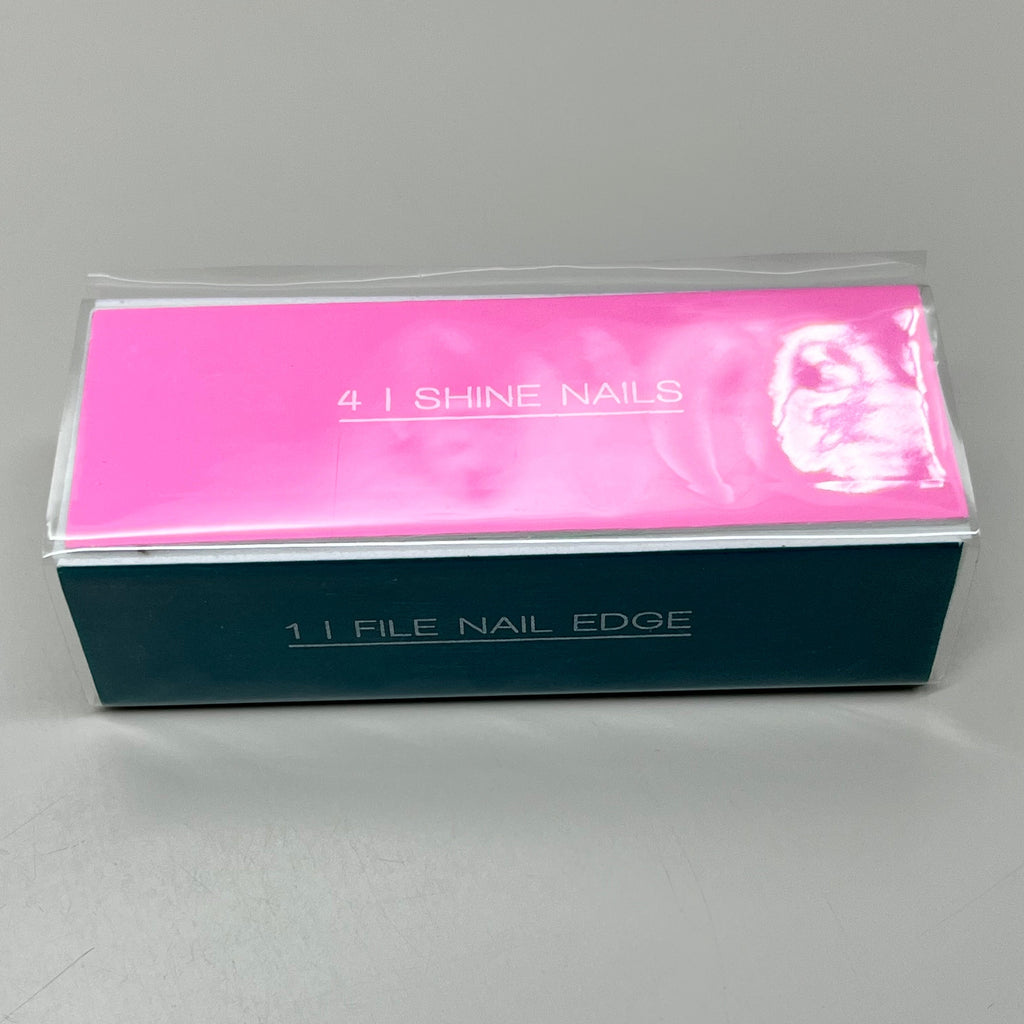 ZA@ WALGREENS (6 PACK!) 4-Way Nail Buffer 3 1/2" Multi-Color WIC 254461 B