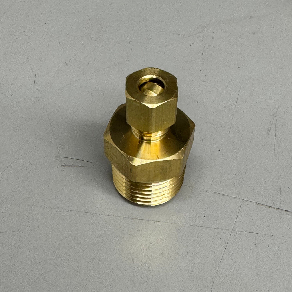 BrassCraft (10PK) 1/4” OD Tube x 1/2” MIP Male Reducing Adapter 68-4-8X