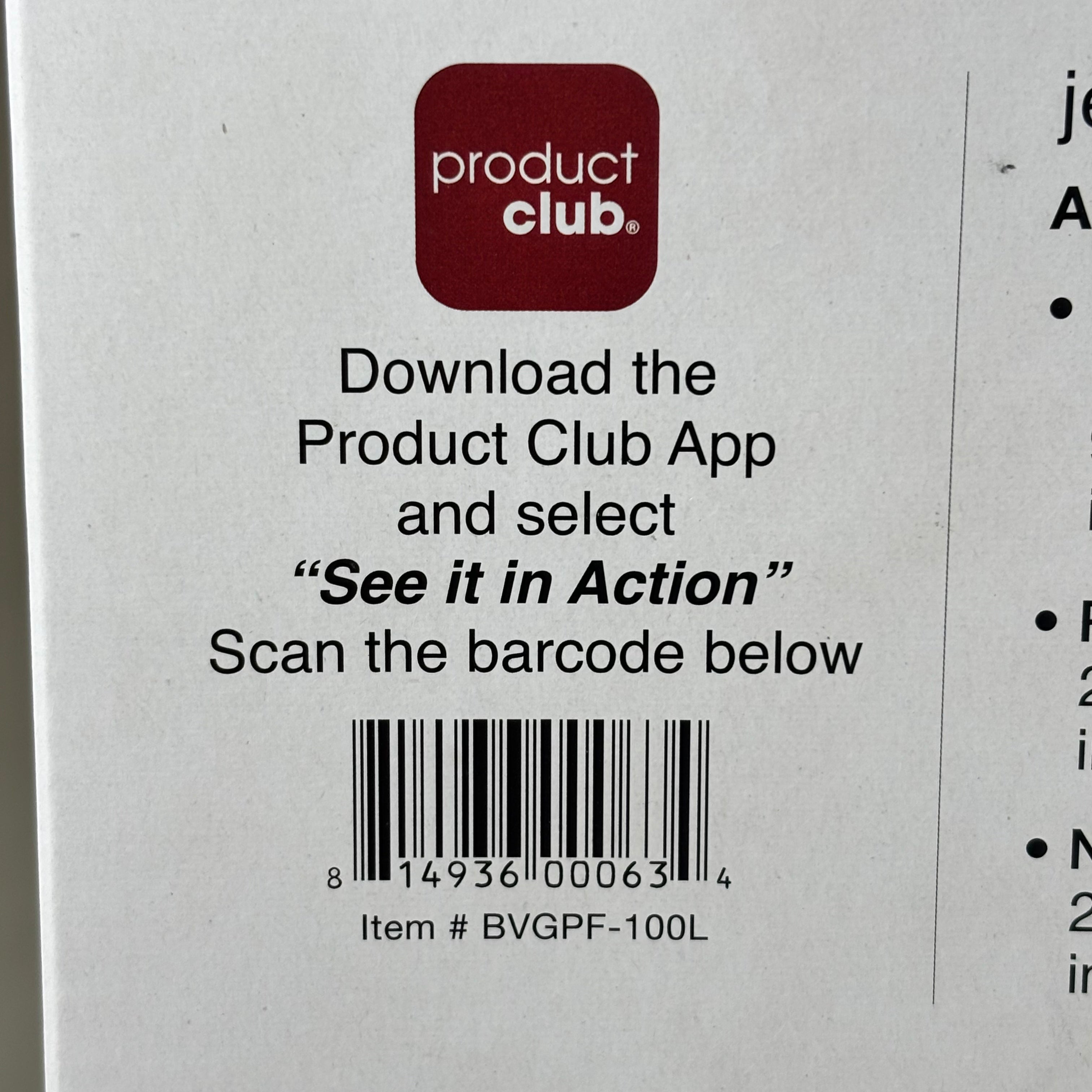 PRODUCT CLUB  (2 PACK, 90 GLOVES EACH) Disposable Vinyl Gloves Long Cuff Sz L