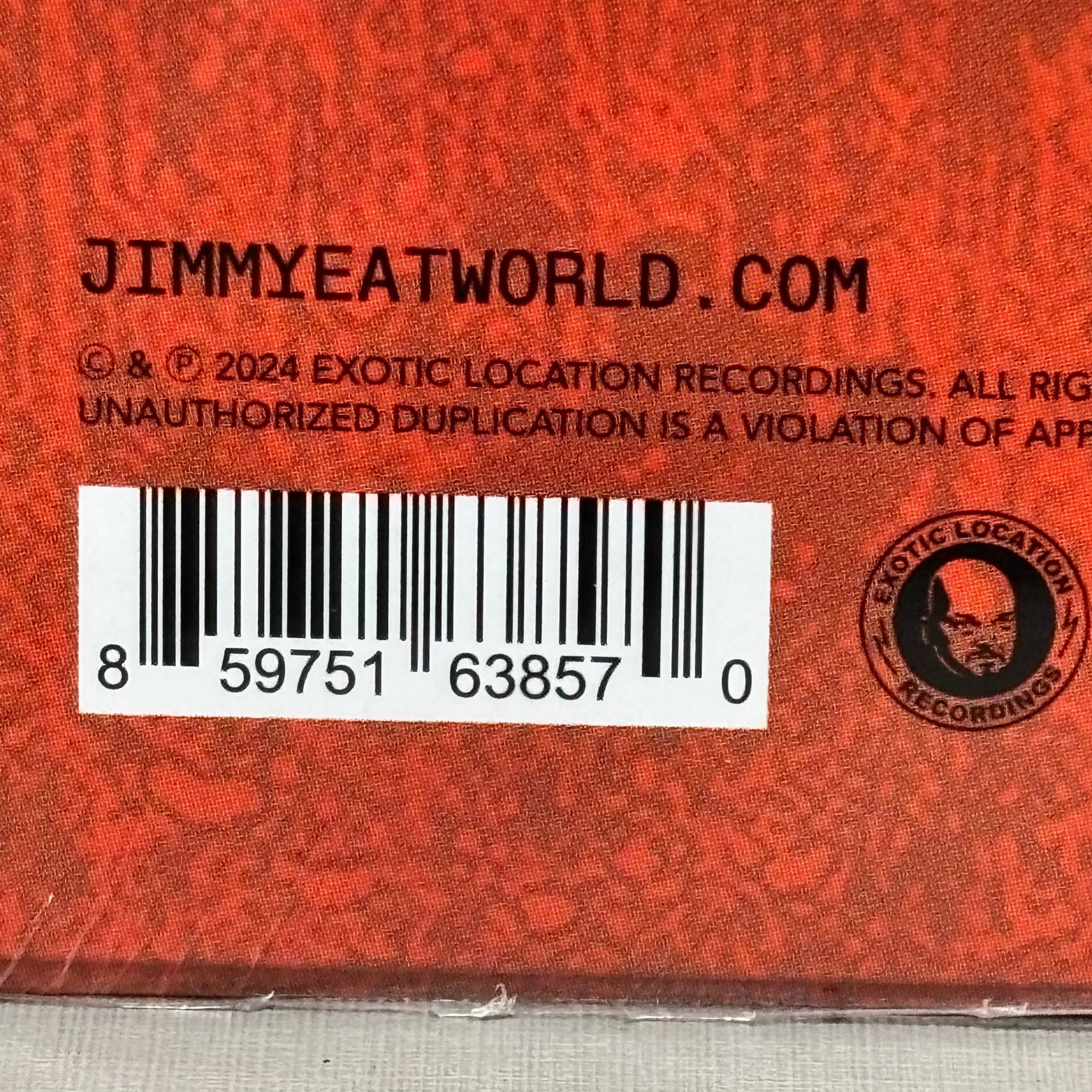 SILVA ARTIST Jimmy Eat World Surviving: Pheonix Sessions 10 Song Record Orange Vinyl Record