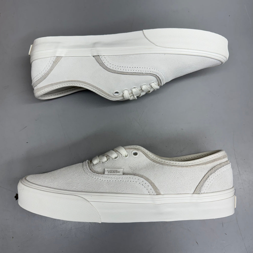 VANS Authentic Sliver Sneakers Shoes Women's Sz 8 White/White VN000D6DWWW