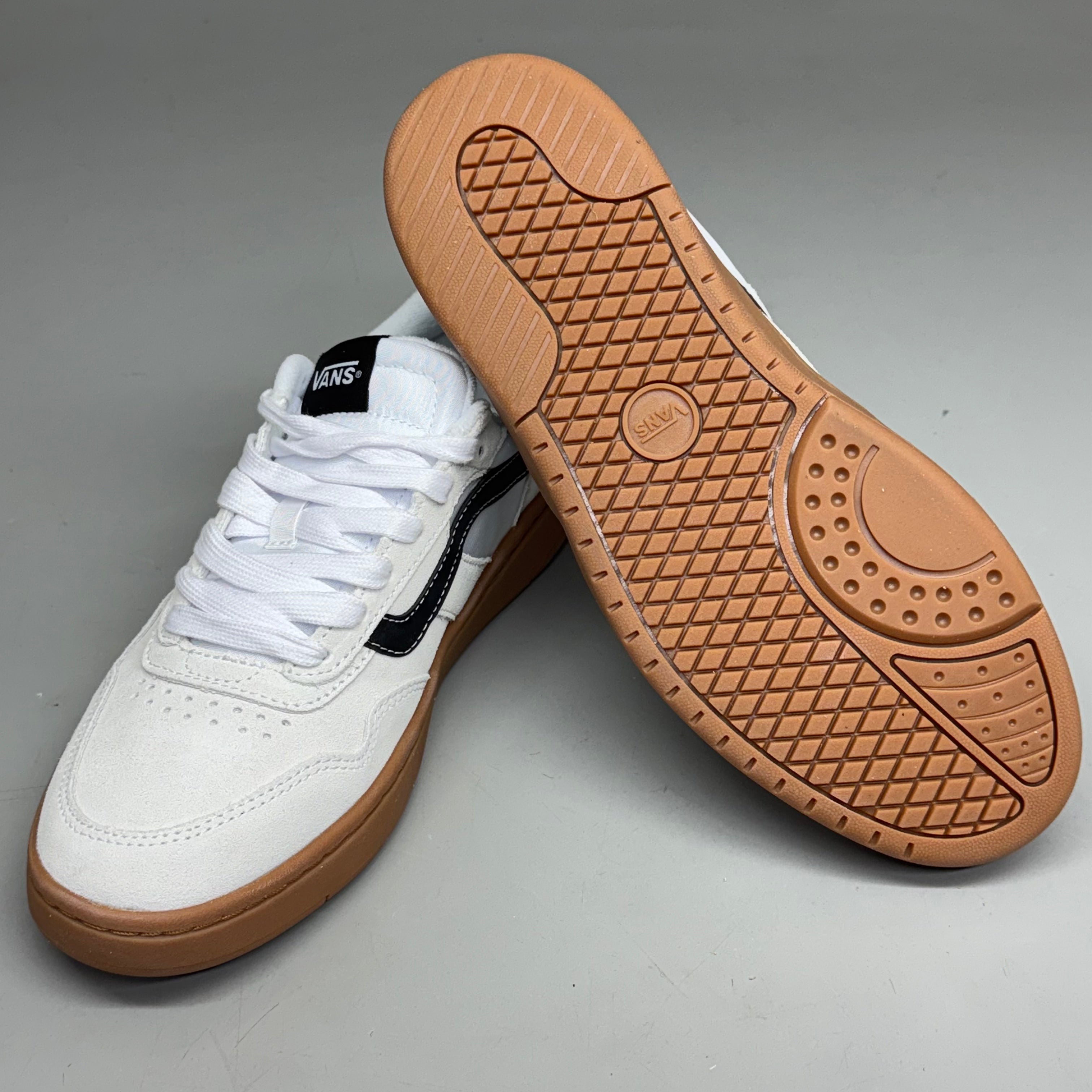 VANS Cruze 3.0 Sneakers Sz Men's 12.0 White/Gum VN000D6S9DH