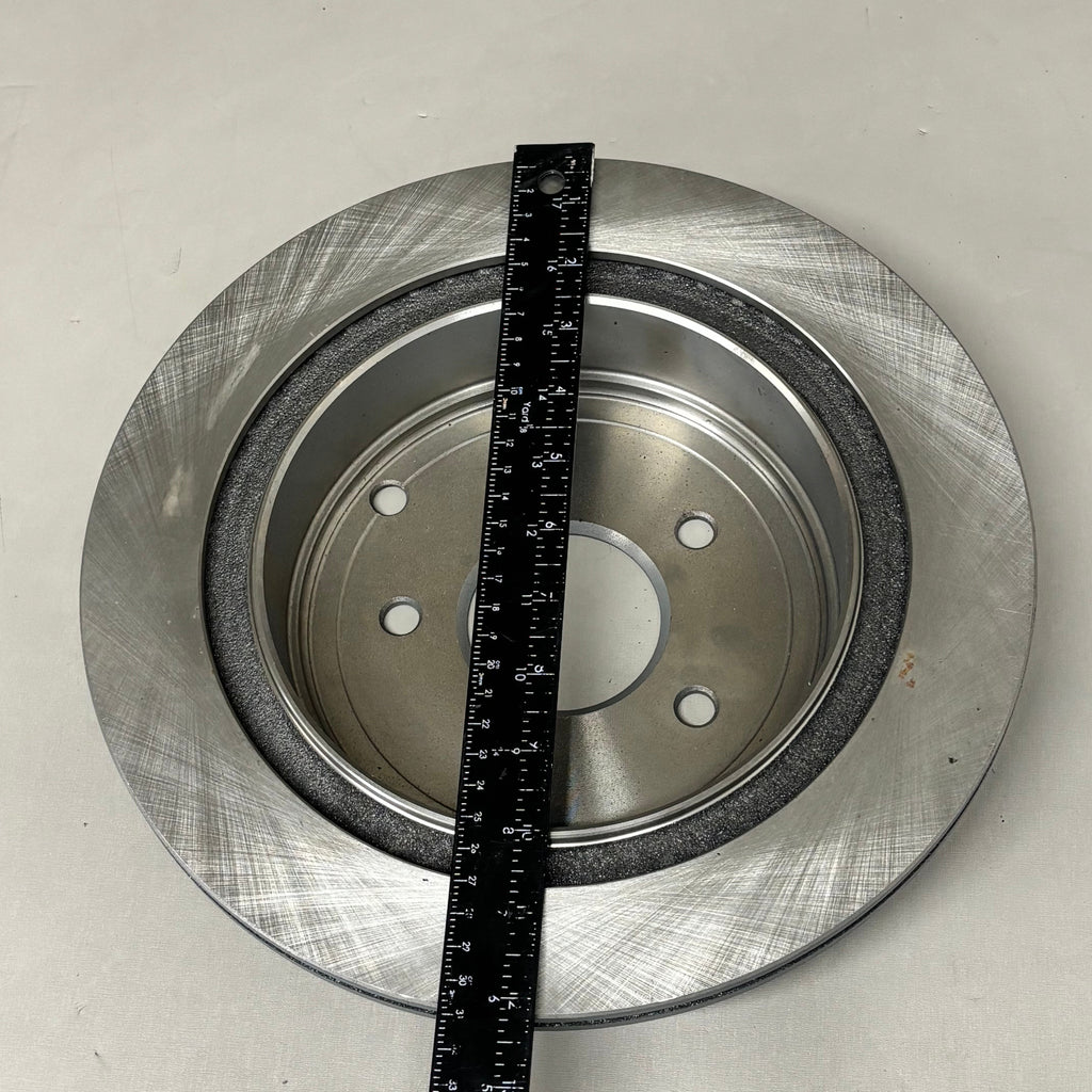 PROSTOP (2 PACK) Coated Hat & Edge Rotor Front Corrosion Resistant Chrome AX54123P (New Other)
