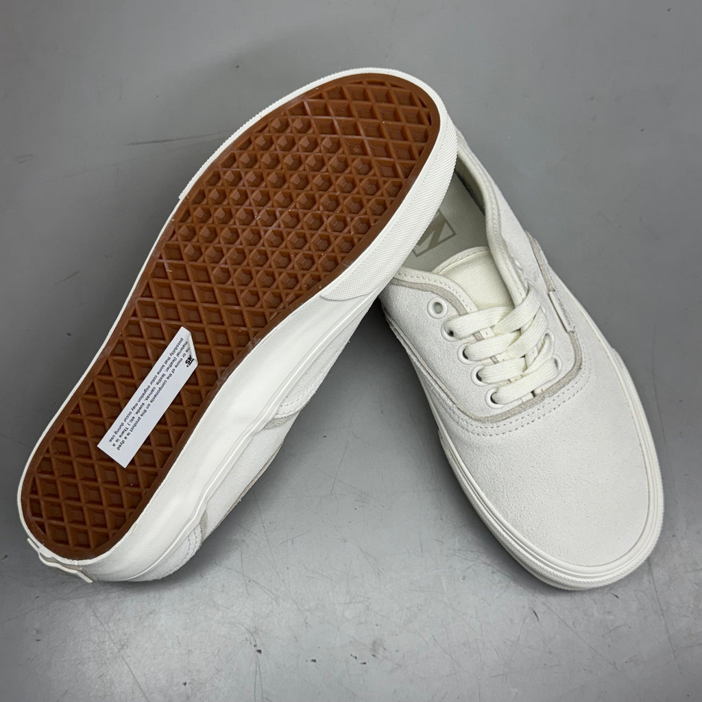 VANS Authentic Sliver Sneakers Shoes Mens's Sz 11.5 White/White VN000D6DWWW