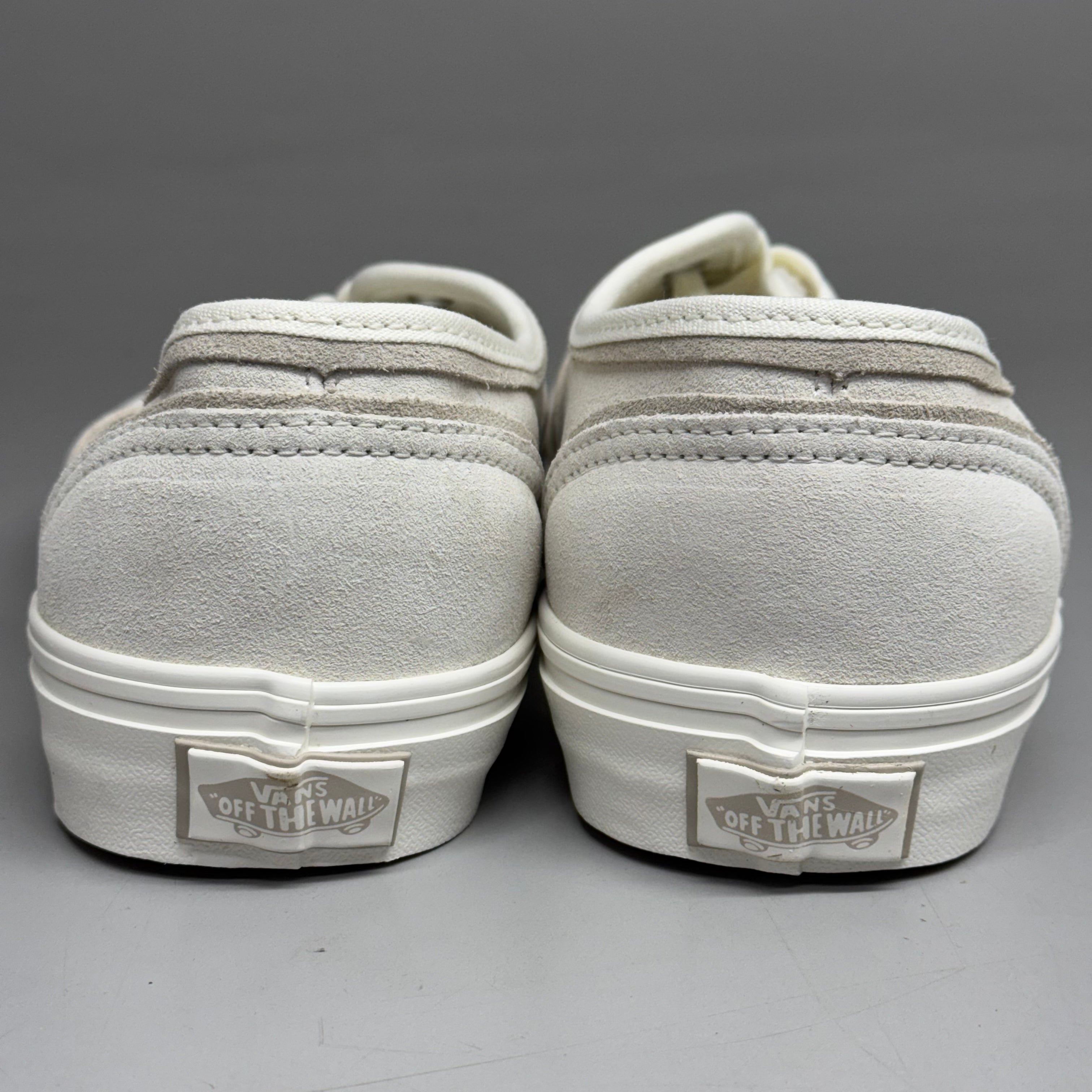 VANS Authentic Sliver Sneakers Shoes Women's Sz 9.5 White/White VN000D6DWWW