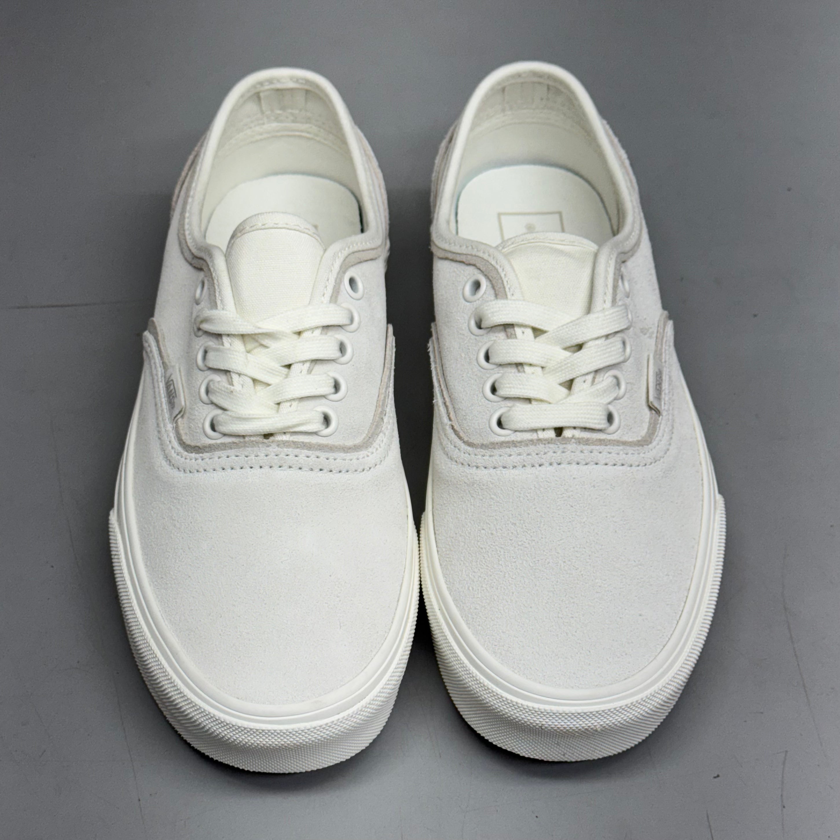 VANS Authentic Sliver Sneakers Shoes Mens's Sz 10.5 White/White VN000D6DWWW