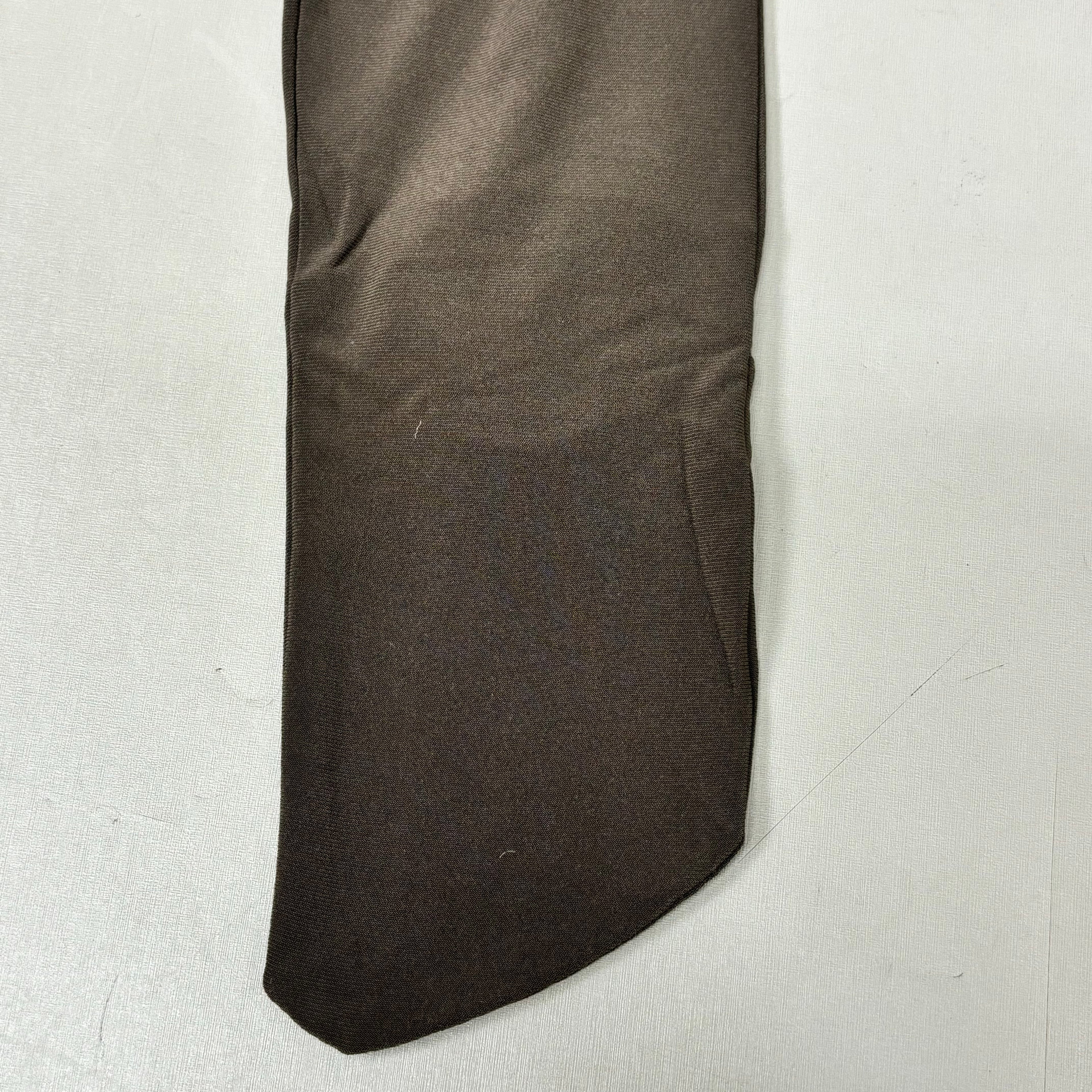 NORMA KAMALI Slim Fit Turtleneck Catsuit w/ Footsie Women's Sz S/36 Chocolate