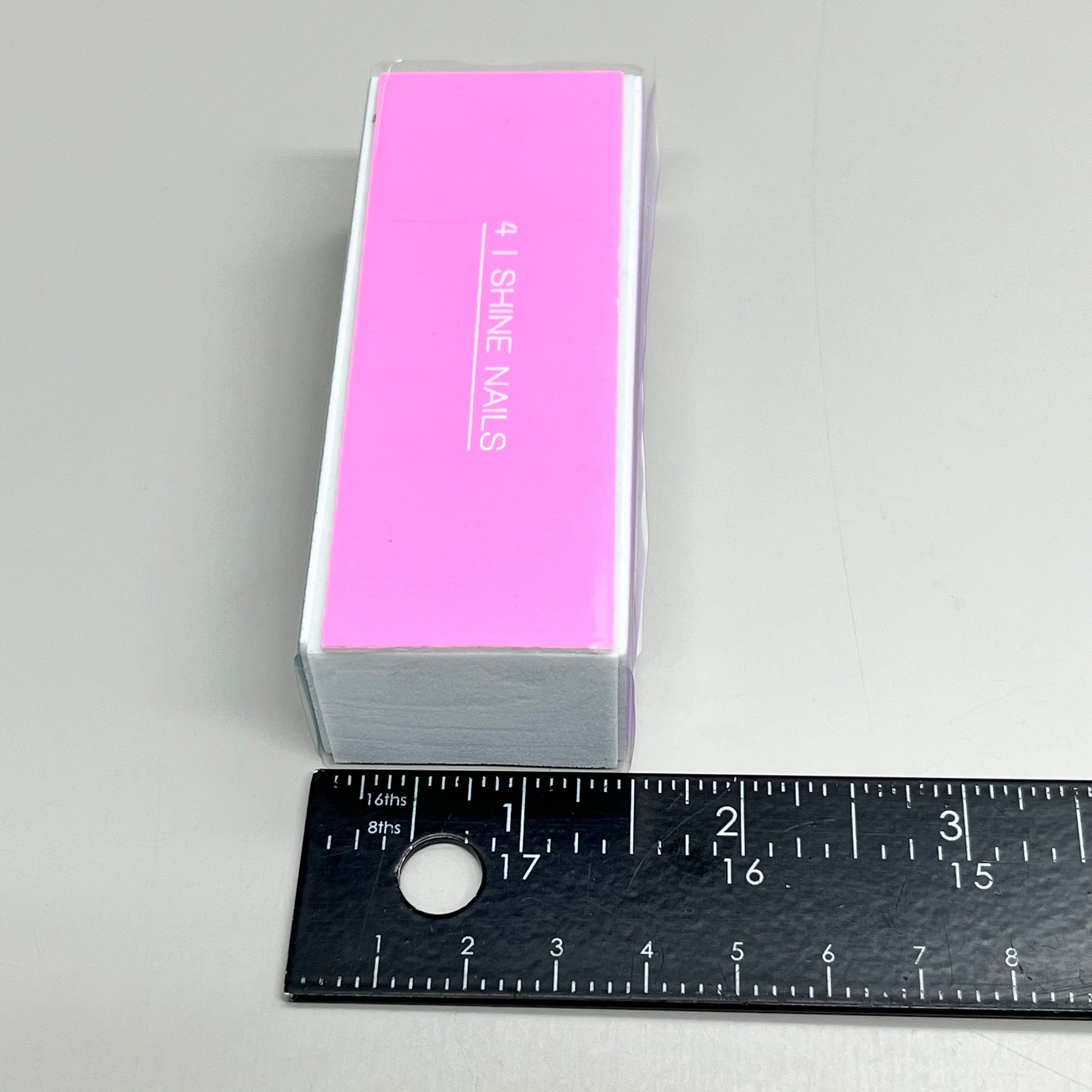 ZA@ WALGREENS (6 PACK!) 4-Way Nail Buffer 3 1/2" Multi-Color WIC 254461 B