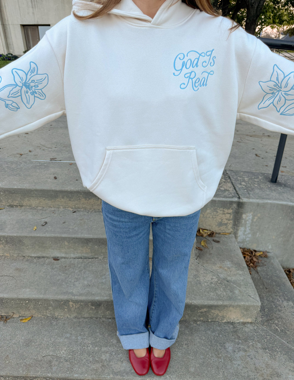 God Is Real Unisex Hoodie