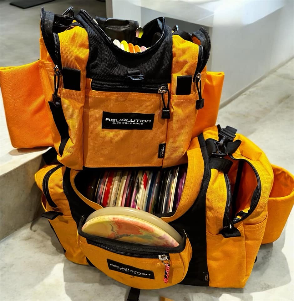 Revolution Carolina Team V3 Disc Golf Bag - Golden Dream
