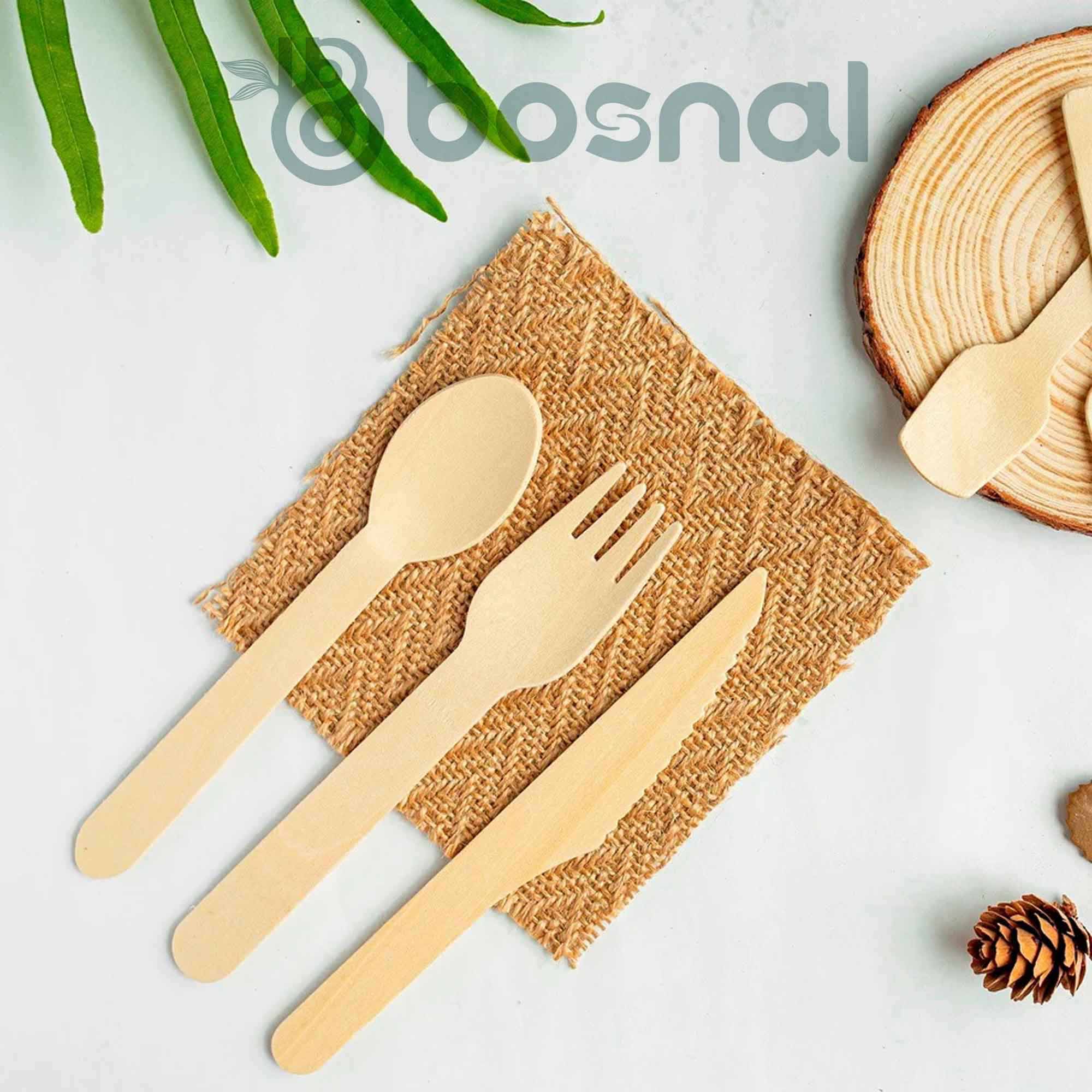 10 Inch & 7 Inch Round Plates with Cutlery, 100% Plant-Based Sugarcane Bagasse, Compostable, Microwave Safe, Eco-Friendly Dinnerware