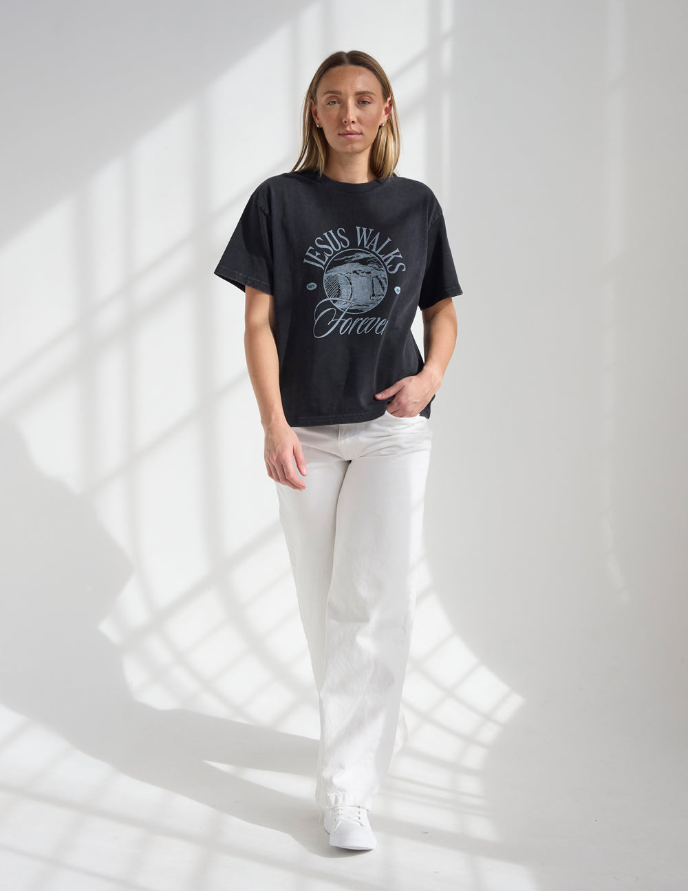 Jesus Walks Heavyweight Tee