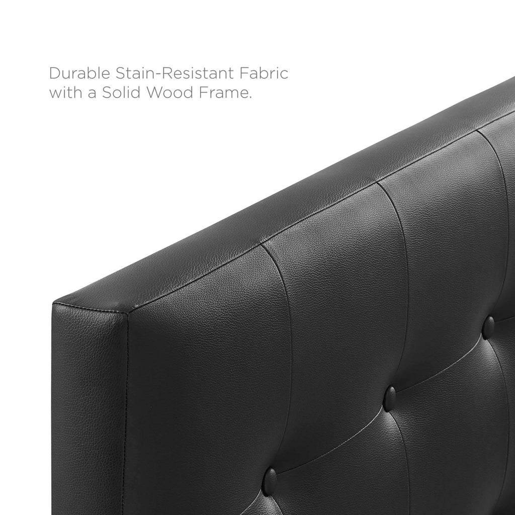 Lily Upholstered Vinyl King Headboard by Modway