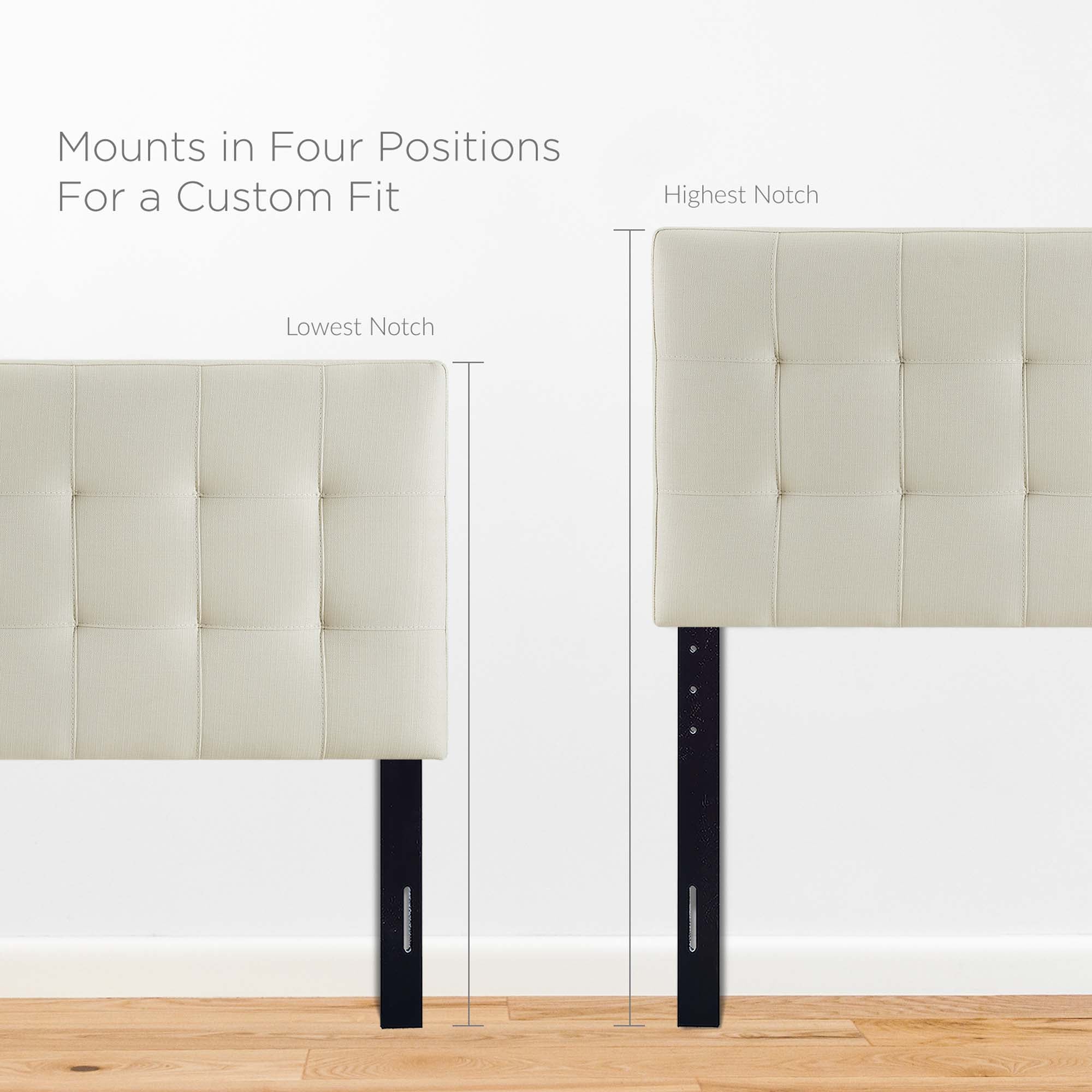 Lily Upholstered Fabric Twin Headboard by Modway