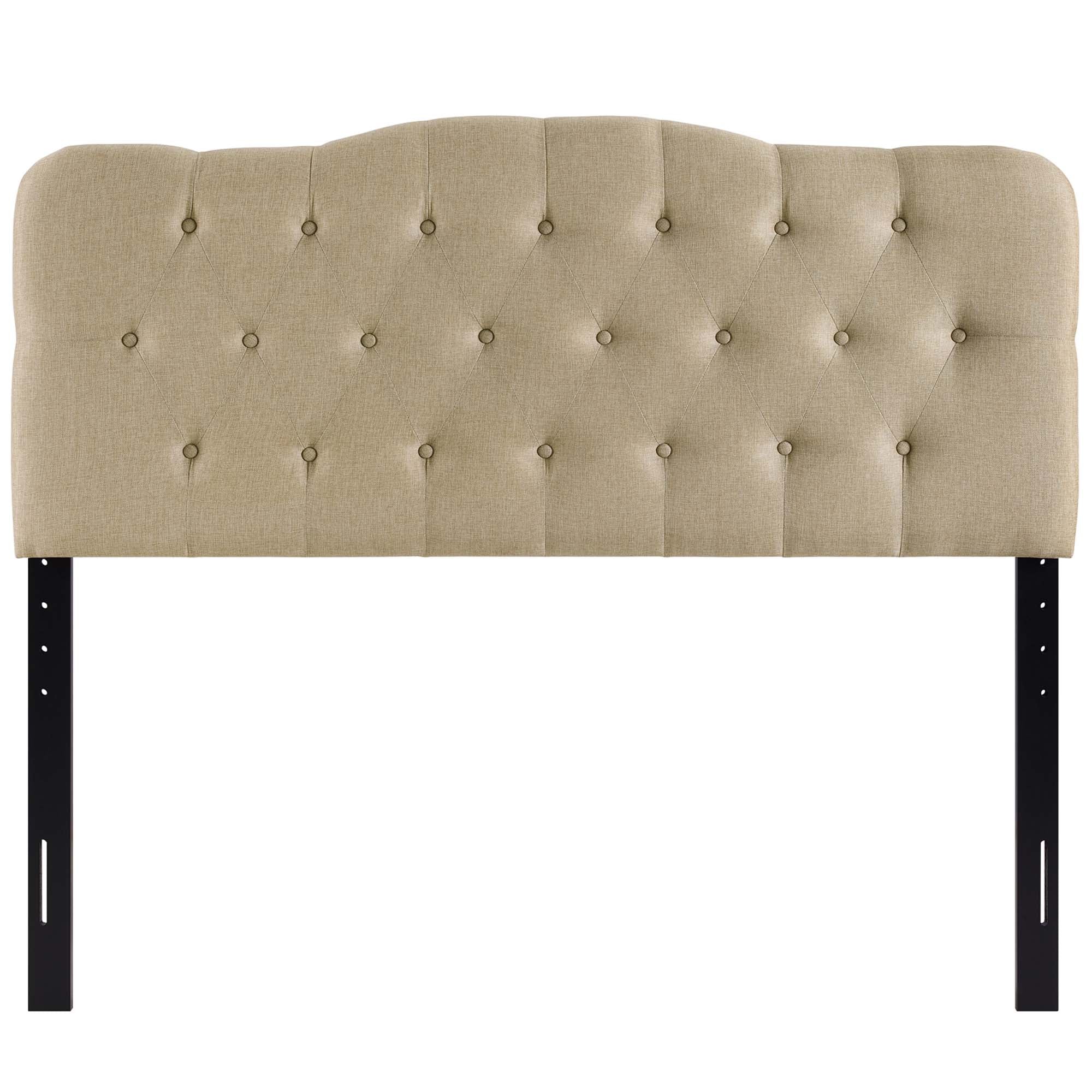 Annabel Upholstered Fabric Queen Headboard by Modway