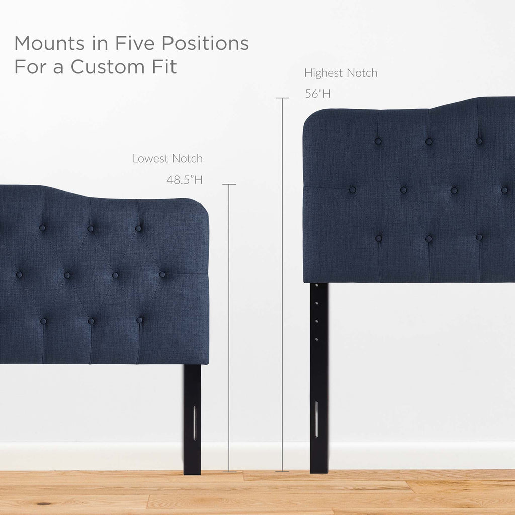 Annabel Upholstered Fabric Queen Headboard by Modway
