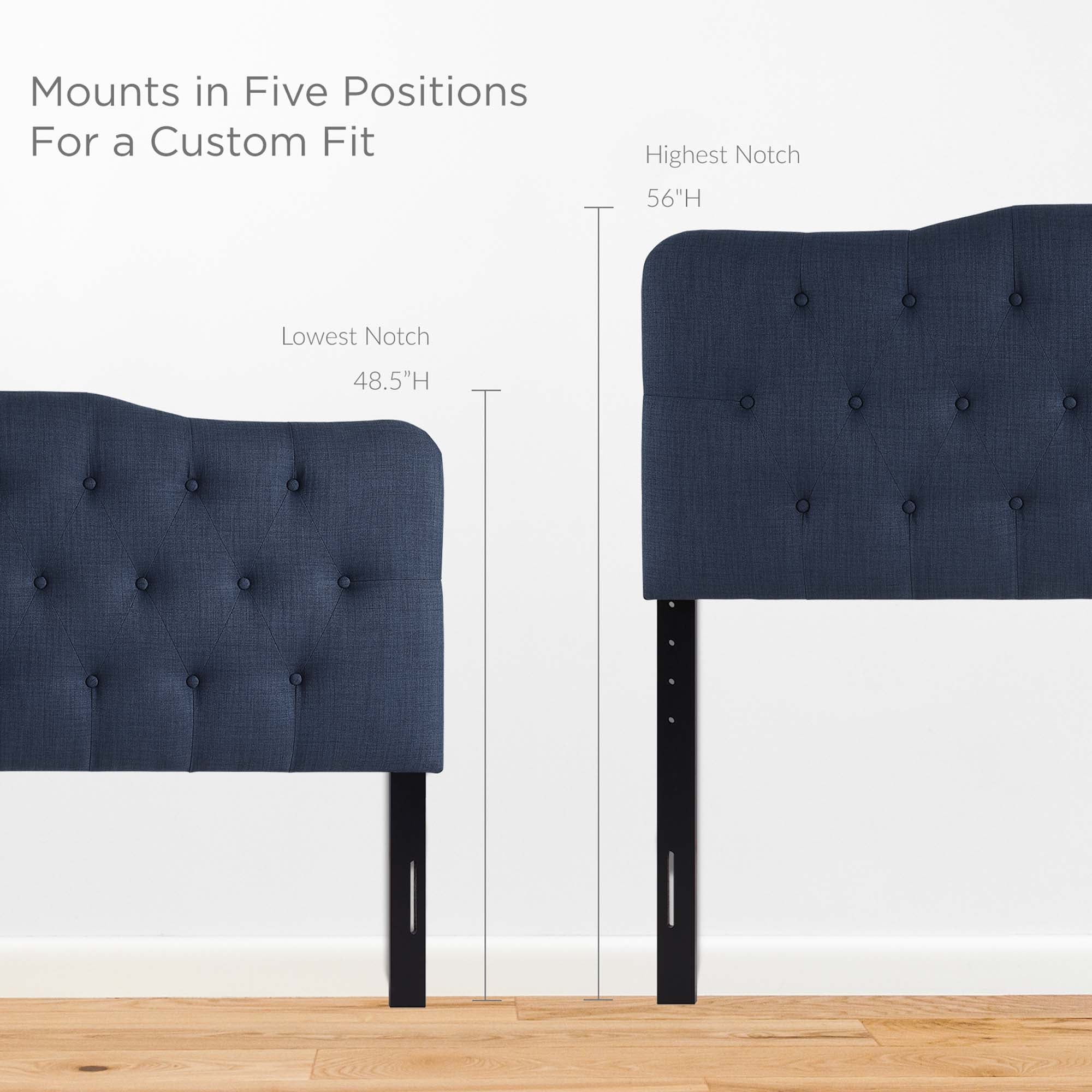 Annabel Upholstered Fabric Queen Headboard by Modway