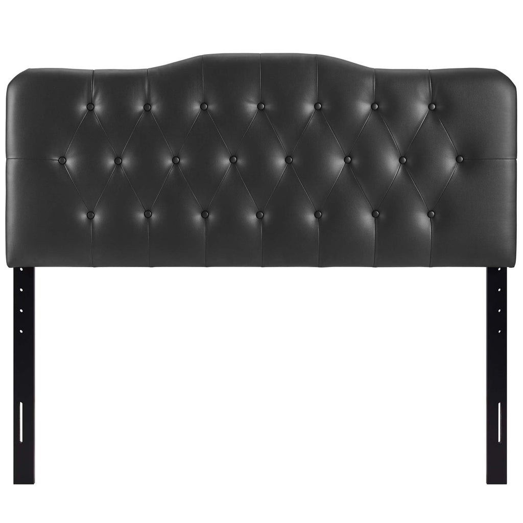 Annabel Upholstered Vinyl Queen Headboard by Modway