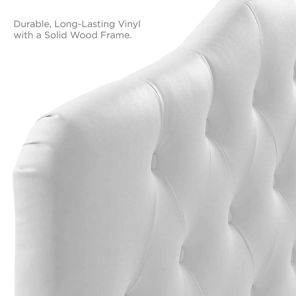 Annabel Upholstered Vinyl Queen Headboard by Modway