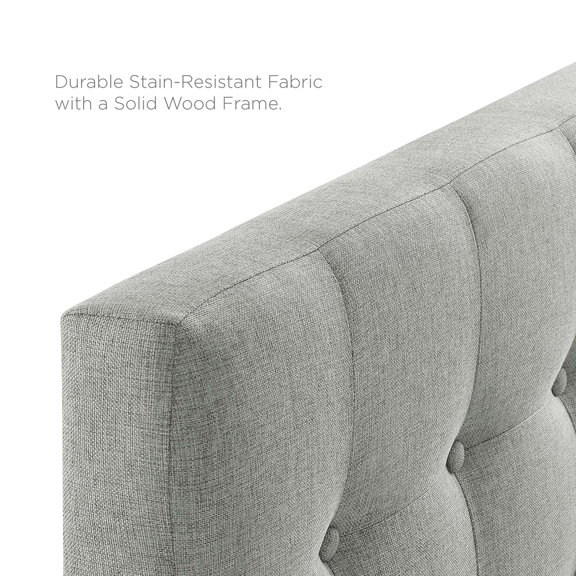 Emily Upholstered Fabric Twin Headboard by Modway