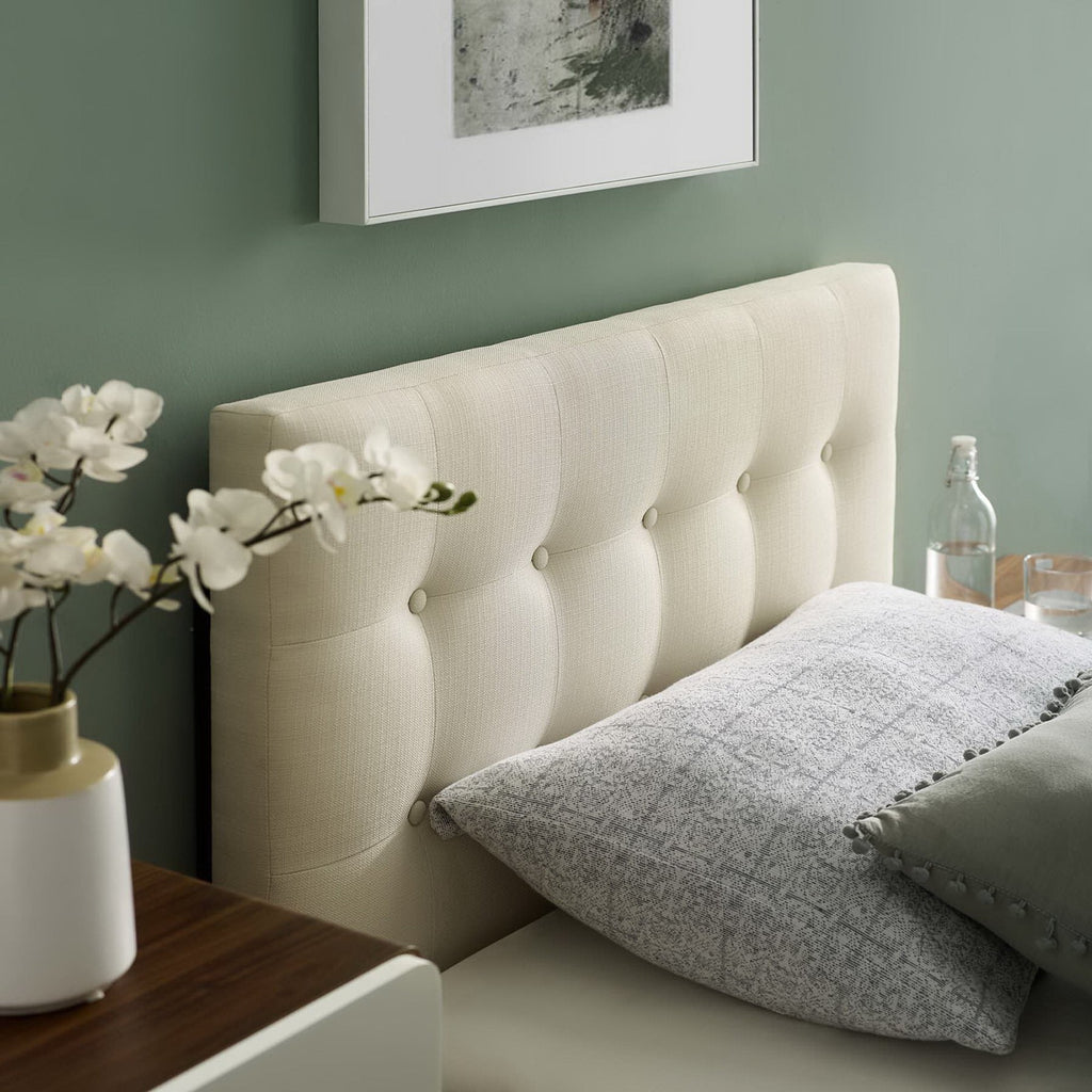 Emily Upholstered Fabric Twin Headboard by Modway