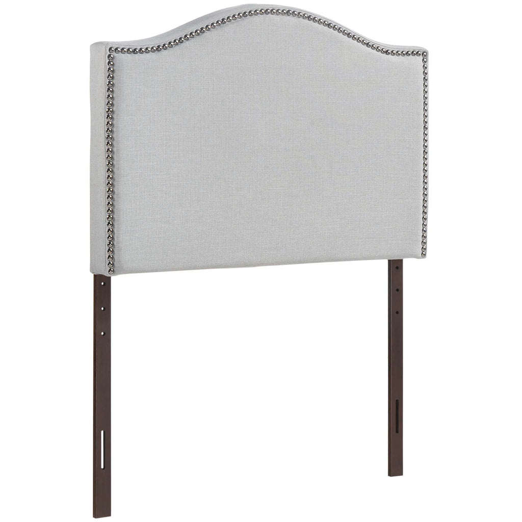 Curl Nailhead Upholstered Twin Headboard by Modway
