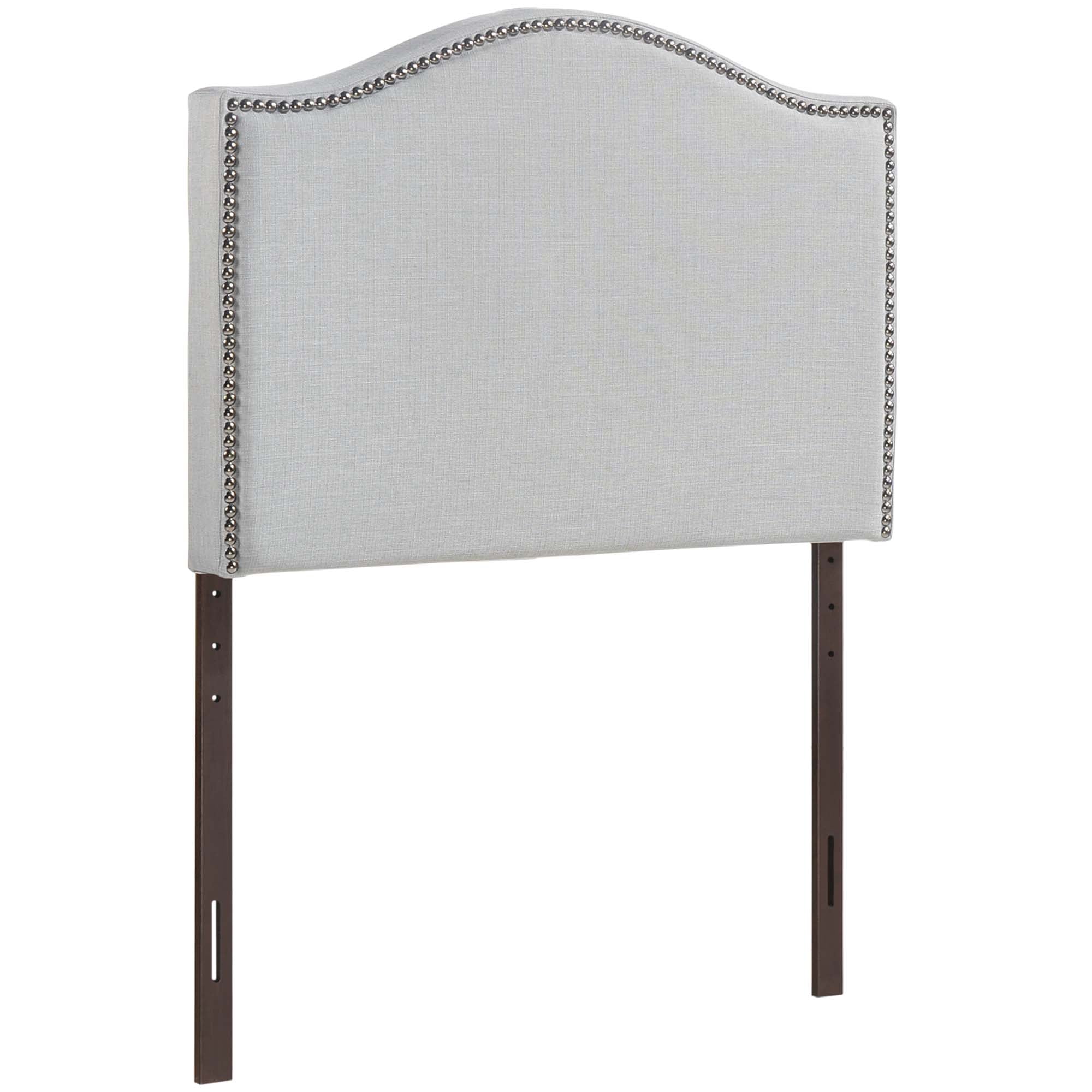 Curl Nailhead Upholstered Twin Headboard by Modway