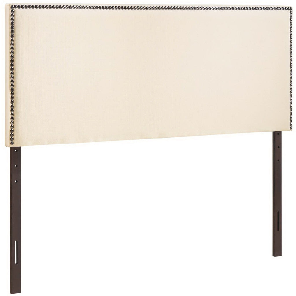 Region Nailhead Upholstered Queen Headboard by Modway